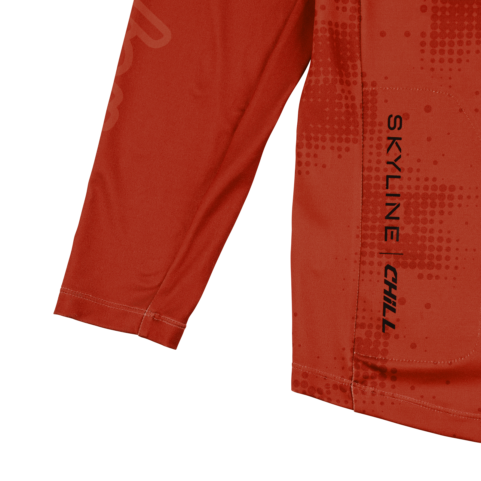 Skyline Chill Jersey - Scattered Fire Orange - Breathable & Comfortable Basketball Jersey for Men - Perfect for Games, Practice & Streetwear Fashion