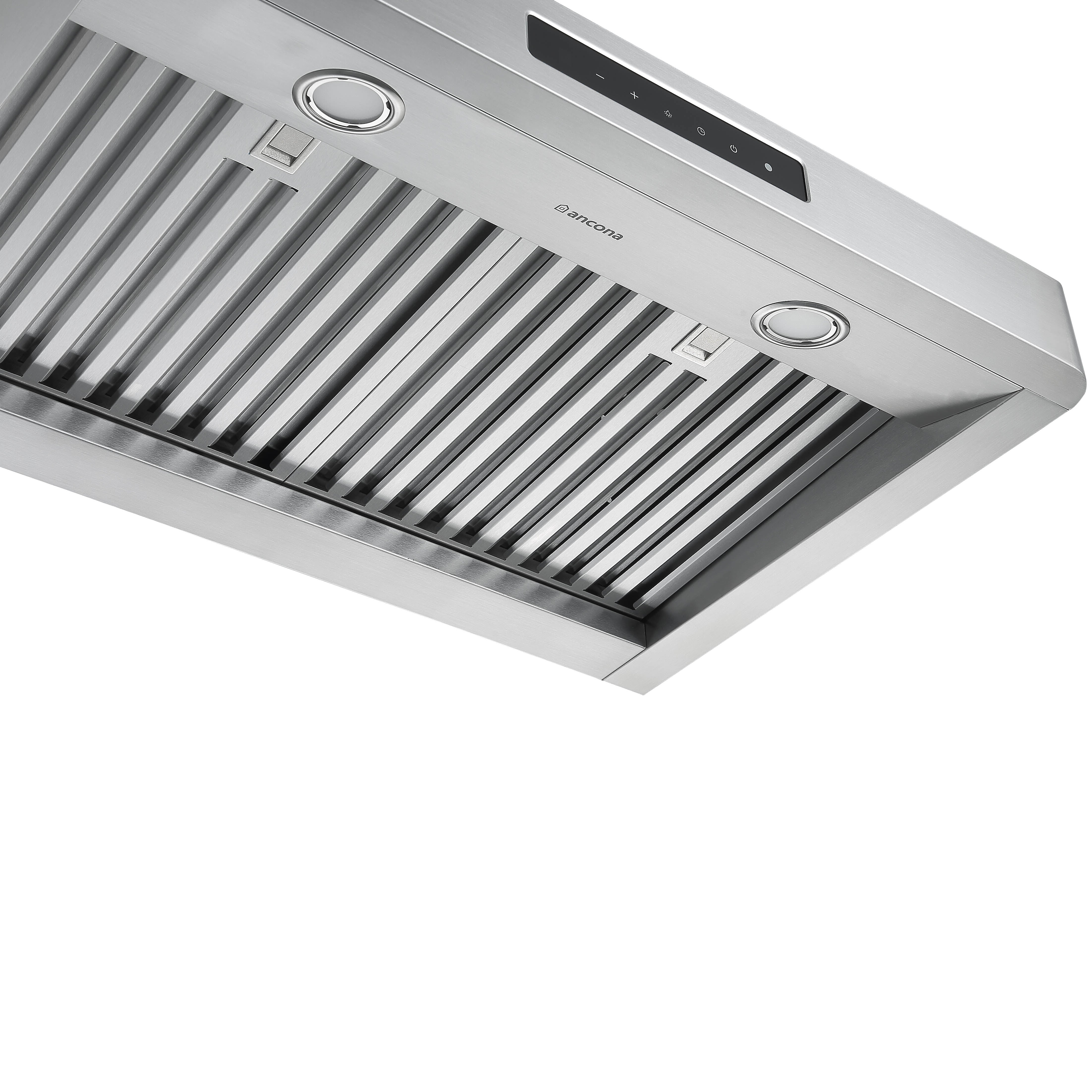 30 Inch Stainless Steel Pro Series Turbo Undercabinet Range Hood with Night Light - Powerful Kitchen Ventilation for Smoke & Odor Removal - Perfect for Home Chefs & Modern Kitchens