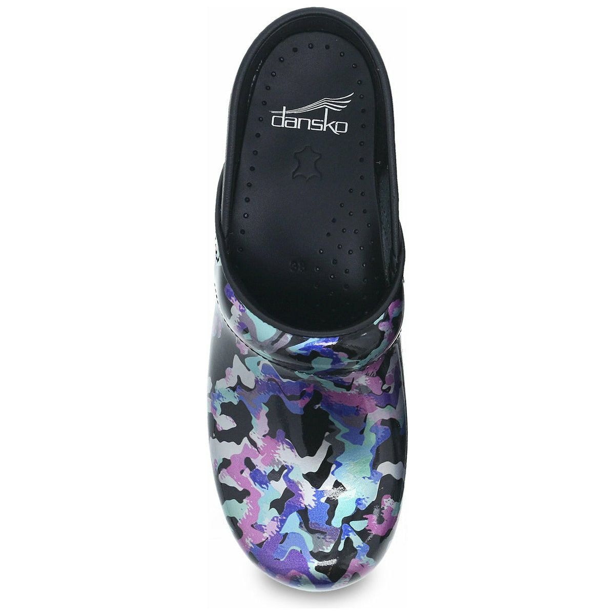 DANSKO Professional Patent Leather Clogs for Nurses & Healthcare Workers - Comfortable Slip-Resistant Shoes for Long Shifts - Final Sale