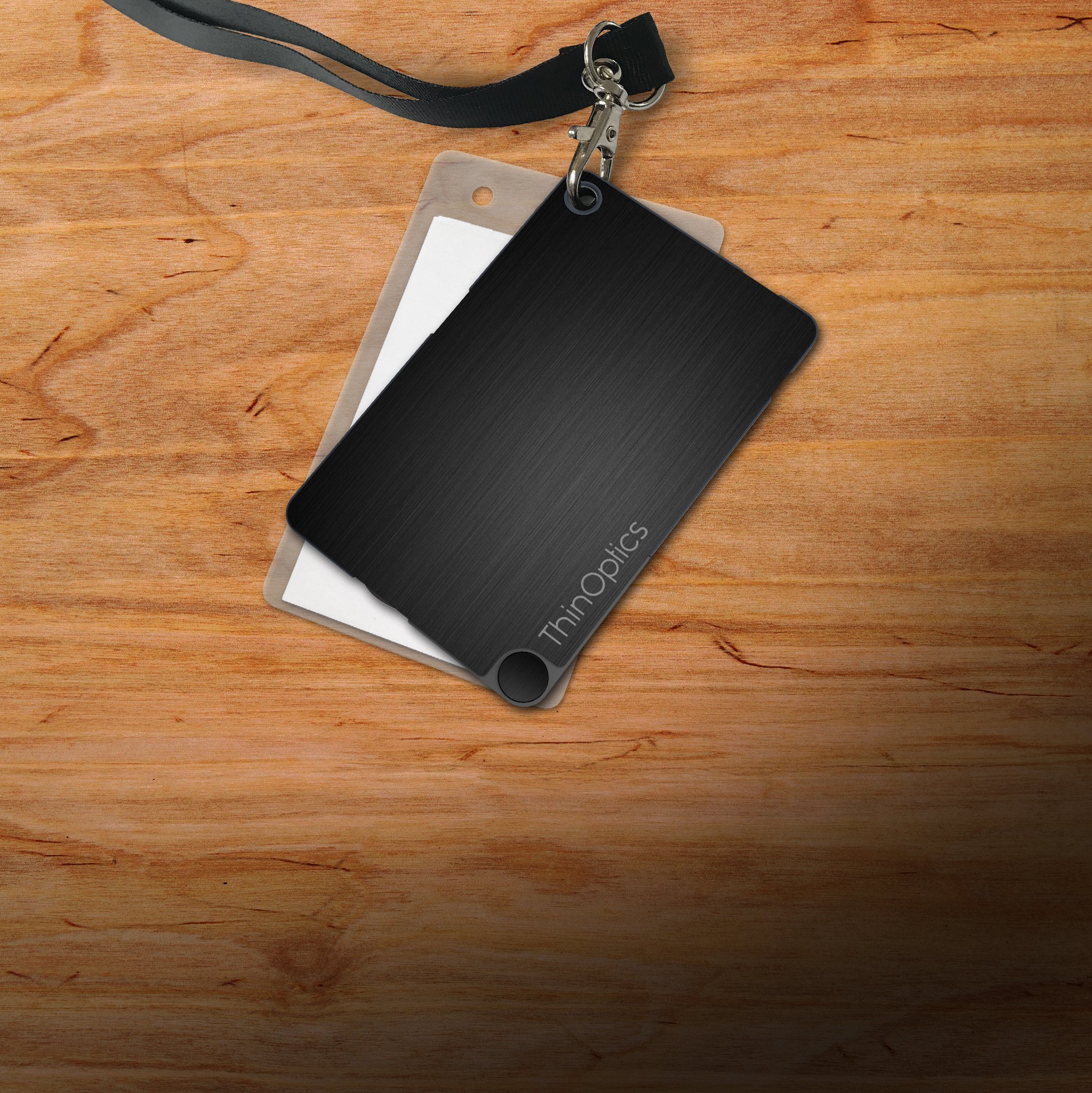 ThinOptics Slim Flashcard Case with Rectangular Reading Glasses - Compact Eyewear Holder for Students, Teachers & Professionals - Perfect for Classrooms, Offices & Travel