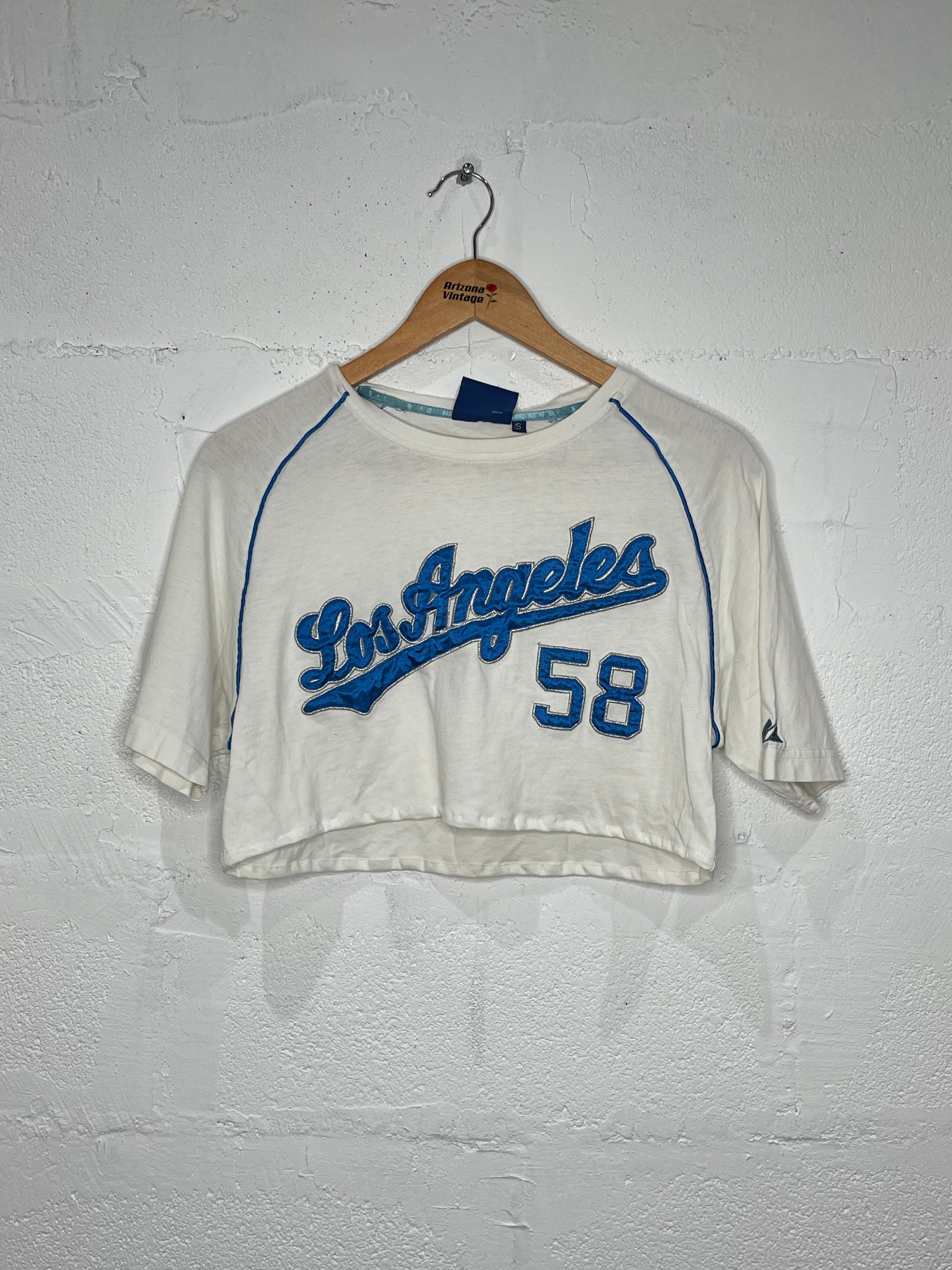 Vintage Style Crop Top T-Shirt - Cooperstown Baseball Collection | Perfect for Casual Wear, Sports Events & Retro Fashion