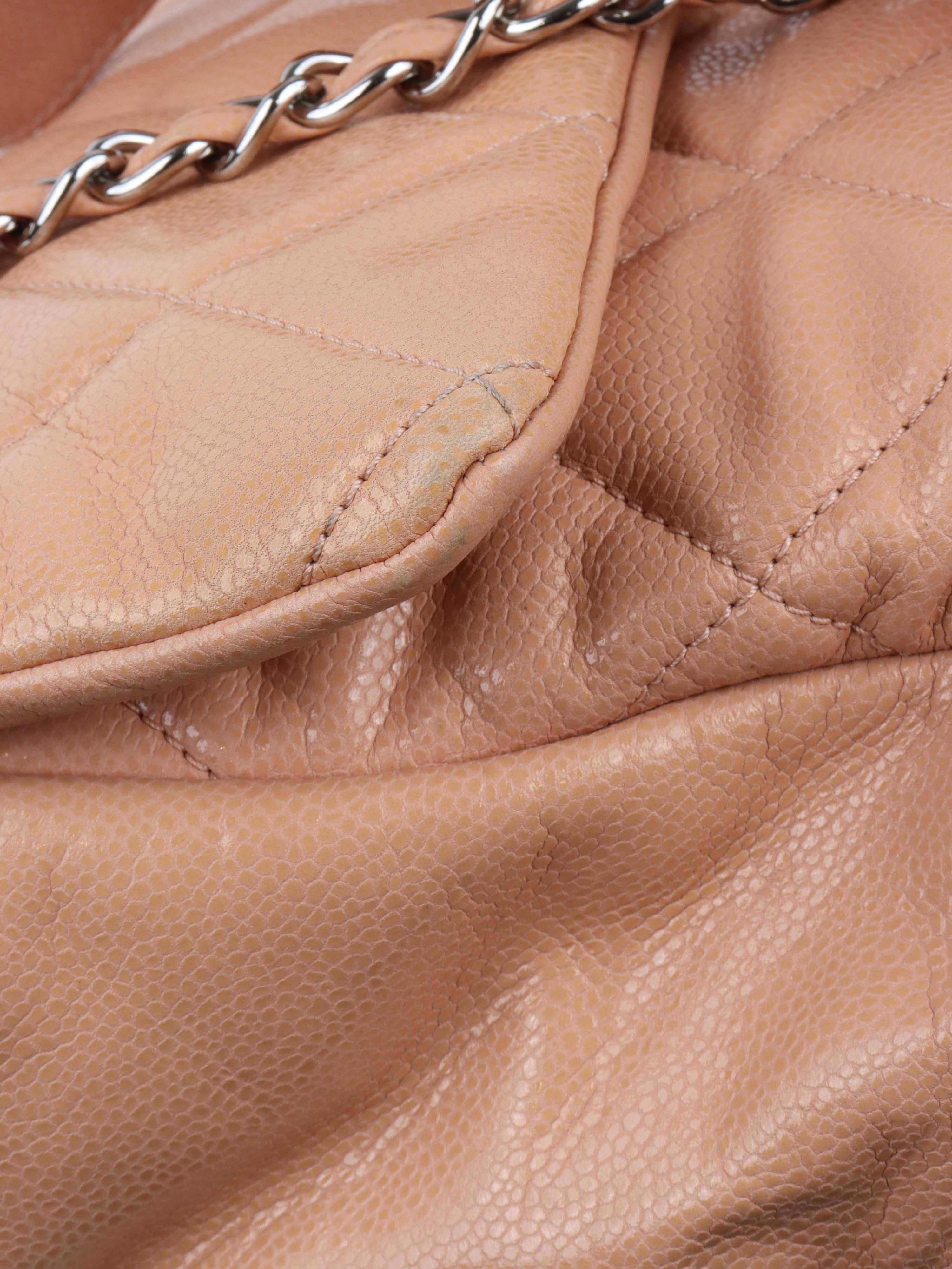 Chanel Patent Salmon Leather Shoulder Bag for Women - Luxury Designer Handbag for Evening Parties, Date Nights & Special Occasions
