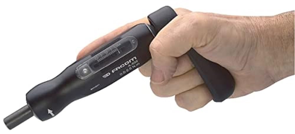 Facom A.404 Precision Torque Screwdriver with Vernier Scale Adjustment (2-10Nm) - Professional Tool for Electronics, Automotive & DIY Projects