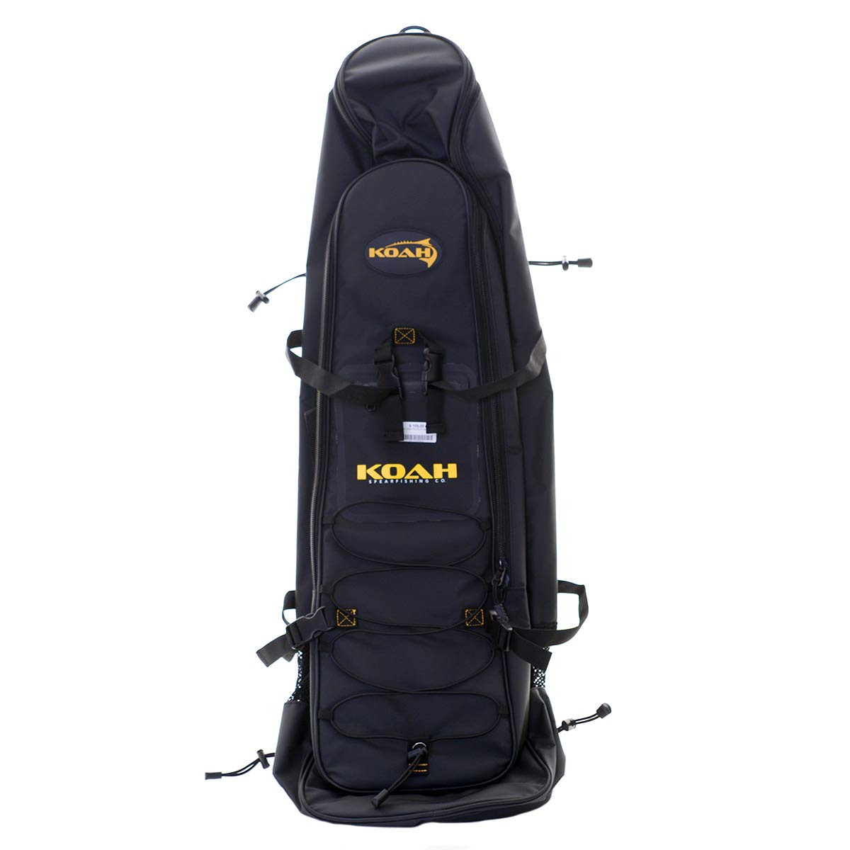 **Koah Long Fin Utility Spearfishing Backpack - Durable Spearfishing Fins Storage Bag - Waterproof Dive Gear Organizer - Perfect for Spearfishing, Freediving & Scuba Diving Adventures**