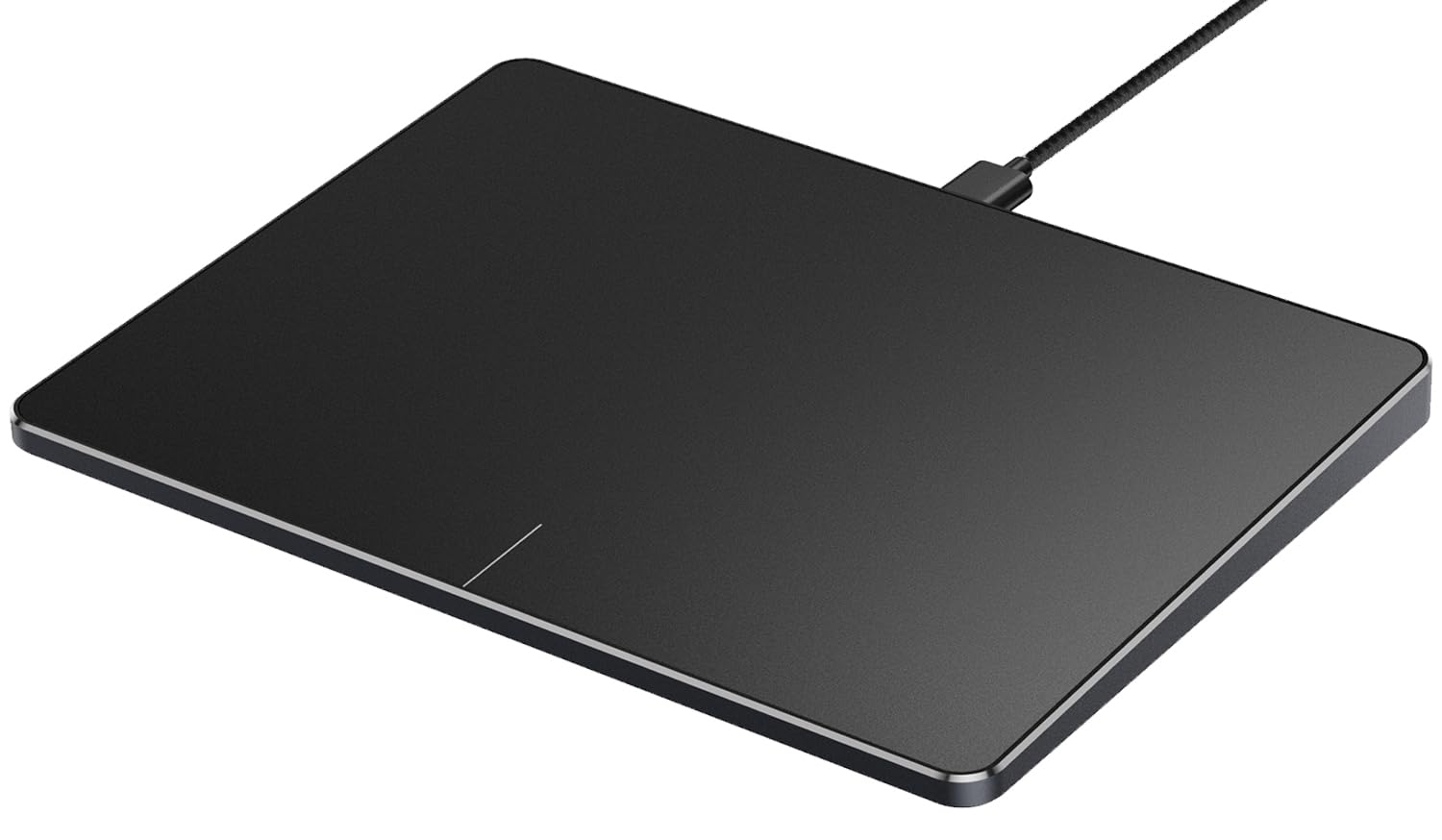 ProtoArc USB Trackpad for Windows 10/11 - Large Wired Touchpad Mouse with High Precision, Ultra Slim Aluminum Design for Desktop & Laptop (Space Grey) | Perfect for Office Work, Graphic Design & Home Computing