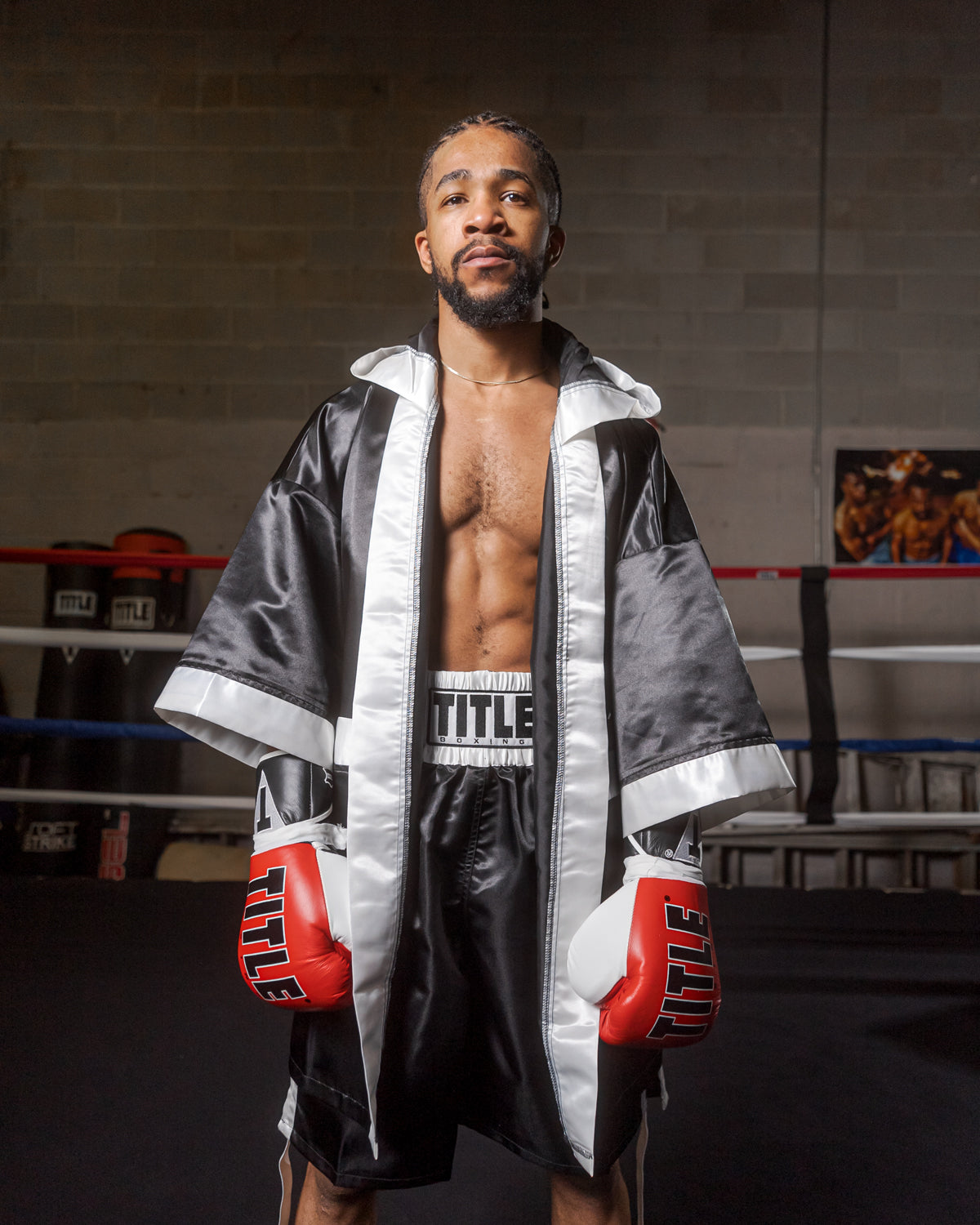 TITLE Boxing Fingertip Training Robe - Premium Boxing & MMA Sparring Gear for Fighters - Perfect for Gym Workouts, Martial Arts Training & Competition