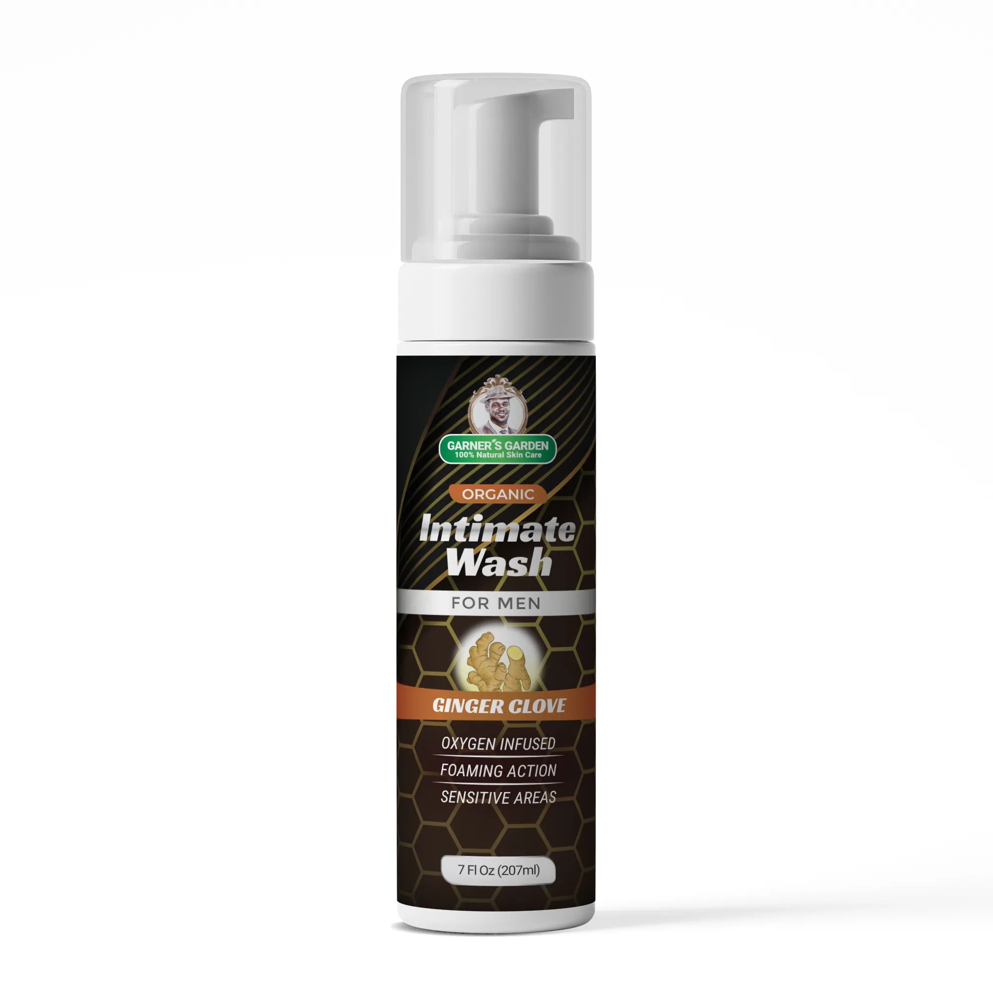 Organic Intimate Wash for Men - pH Balanced Foaming Cleanser with H₂O₂ | Gentle Hygiene for Daily Use & Post-Workout Care