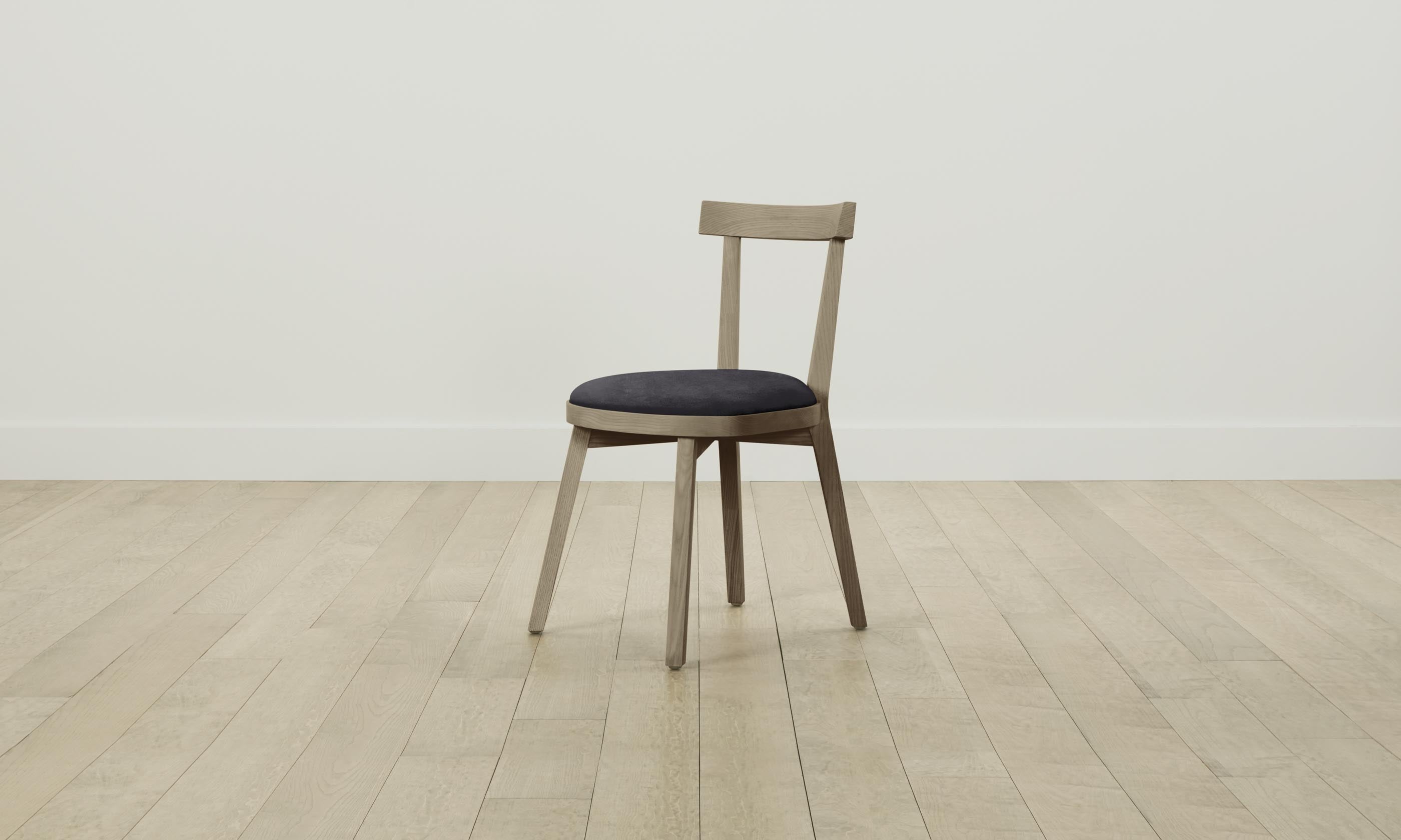 Allen Dining Chair - Performance Velvet Flannel Upholstered Seat - Elegant & Comfortable for Dining Room, Kitchen, or Office Use