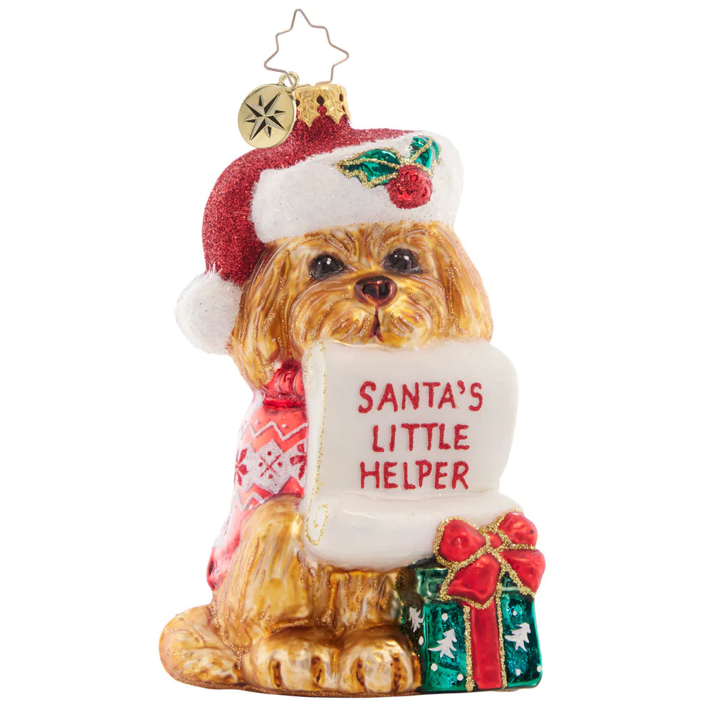 Festive Furry Friend Plush Toy - Cute Stuffed Animal for Christmas Decorations, Gifts & Home Decor - Perfect for Holiday Parties, Bedroom Decor & Cozy Cuddling