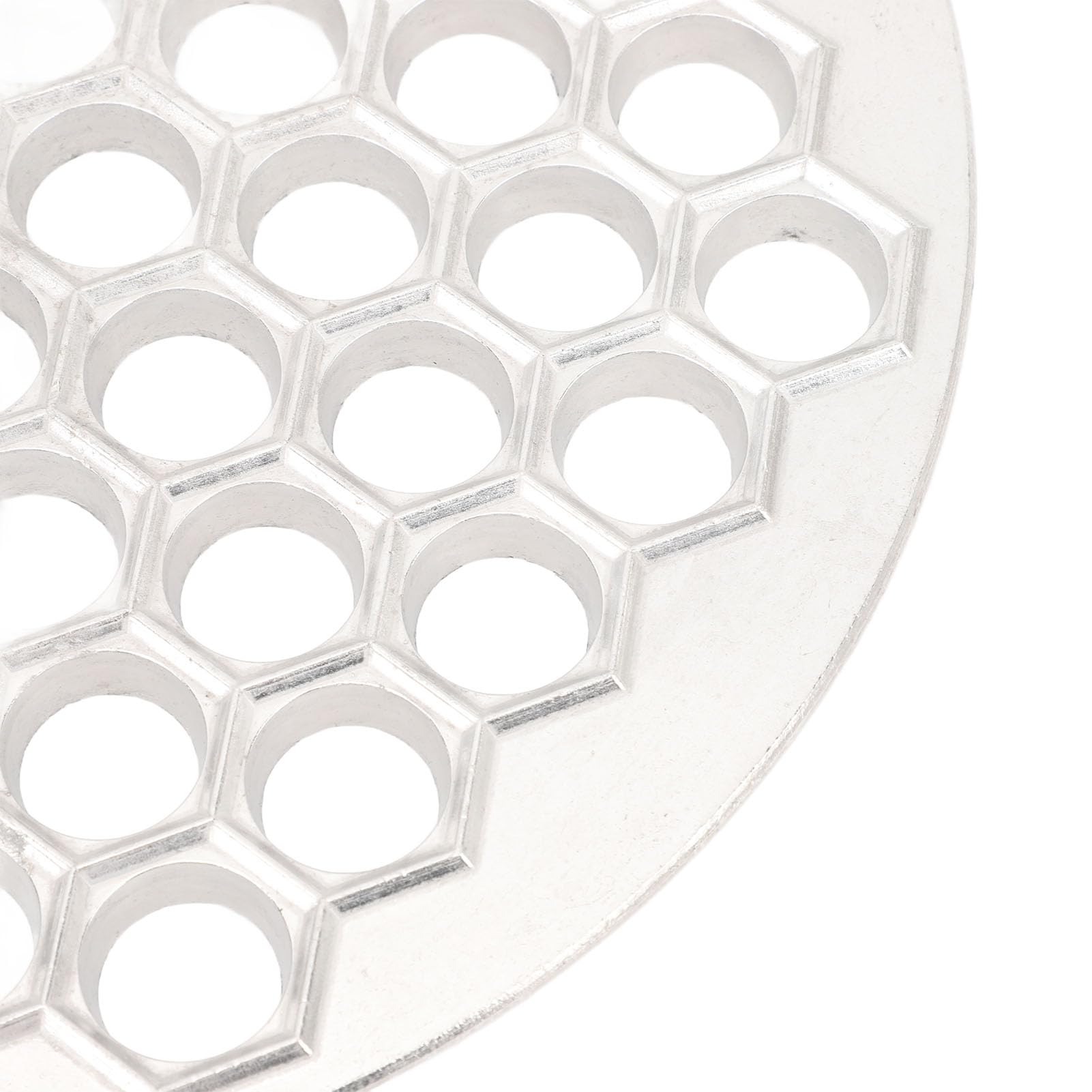 Premium Aluminum Alloy Russian Pelmeni Maker - 61-Hole Dumpling Press for Pelmeni, Ravioli & Pierogi - Commercial-Grade Kitchen Tool for Restaurants & Home Use - High-Strength Easy-to-Clean Design with Precision Holes - Perfect for Traditional Eastern European Cooking & Meal Prep