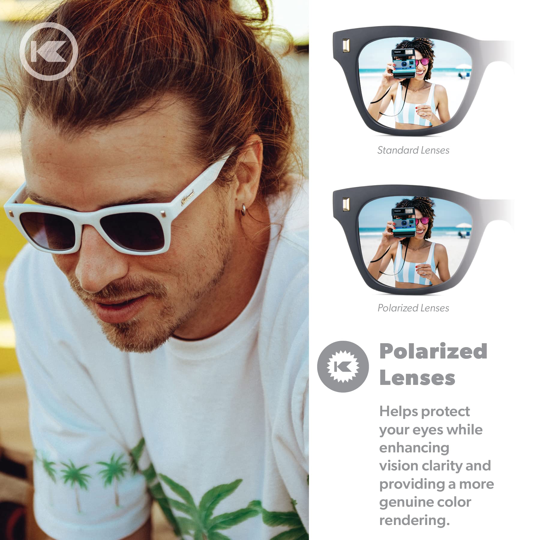 Knockaround Seventy Nines Polarized Sunglasses for Men & Women - UV400 Protection, Classic Aviator Style - Perfect for Driving, Beach & Outdoor Activities