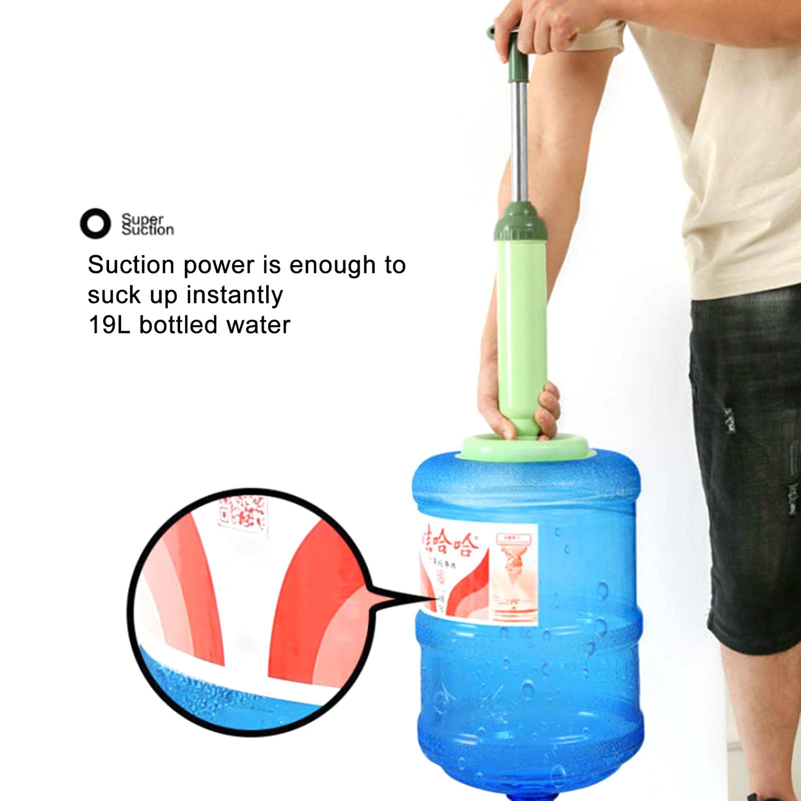 Powerful High-Pressure Toilet Plunger with Strong Suction - Drain Unclogger for Toilet, Sink, Bathtub & Shower - Pink Bathroom Plunger for Quick Clog Removal (Perfect for Homes, Hotels & Apartments)