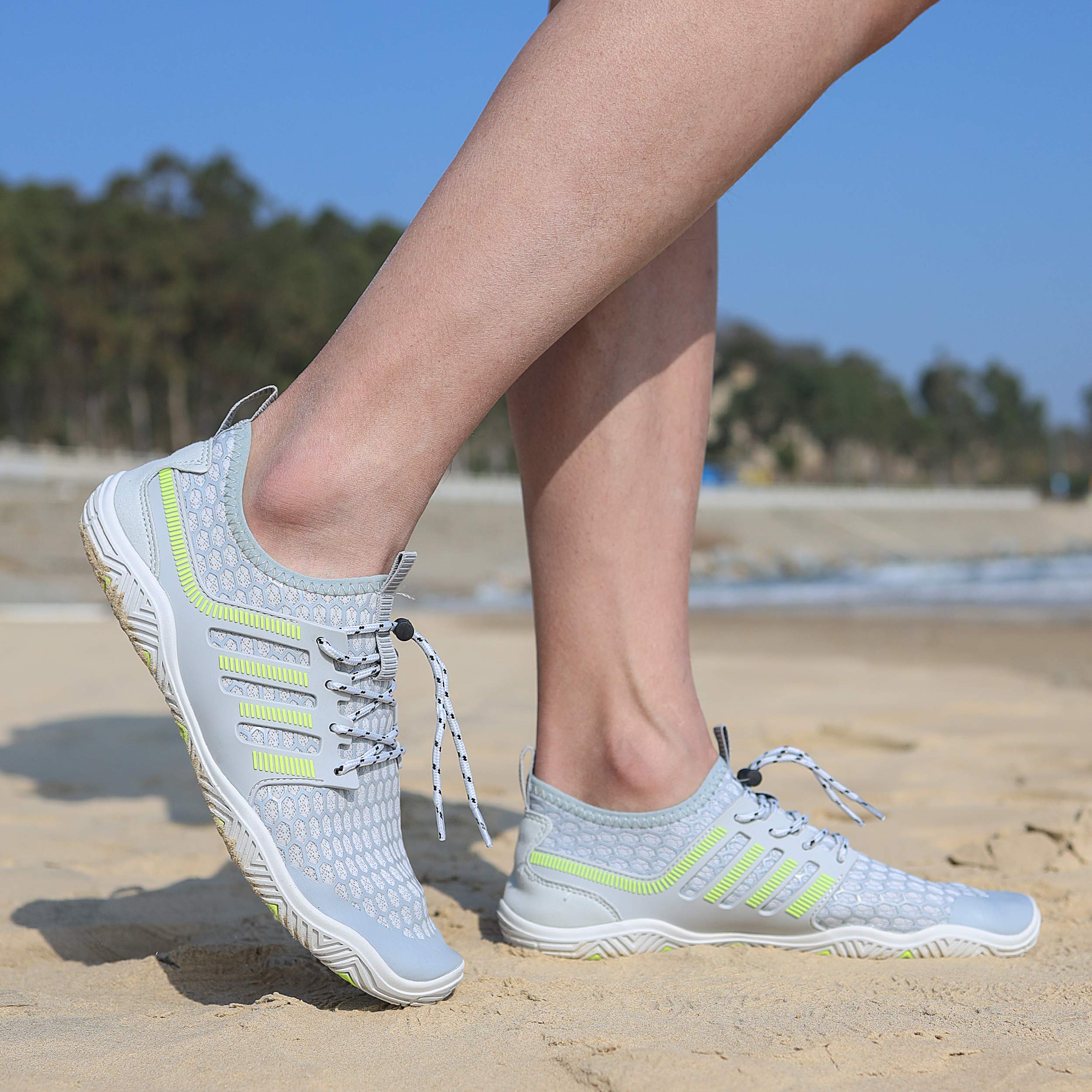 Best Water Shoes for Men & Women - Quick Dry Barefoot Aqua Socks for Swimming, Surfing, Beach, Pool, Yoga & Outdoor Activities - Lightweight Sports Shoes for Water Sports & Travel