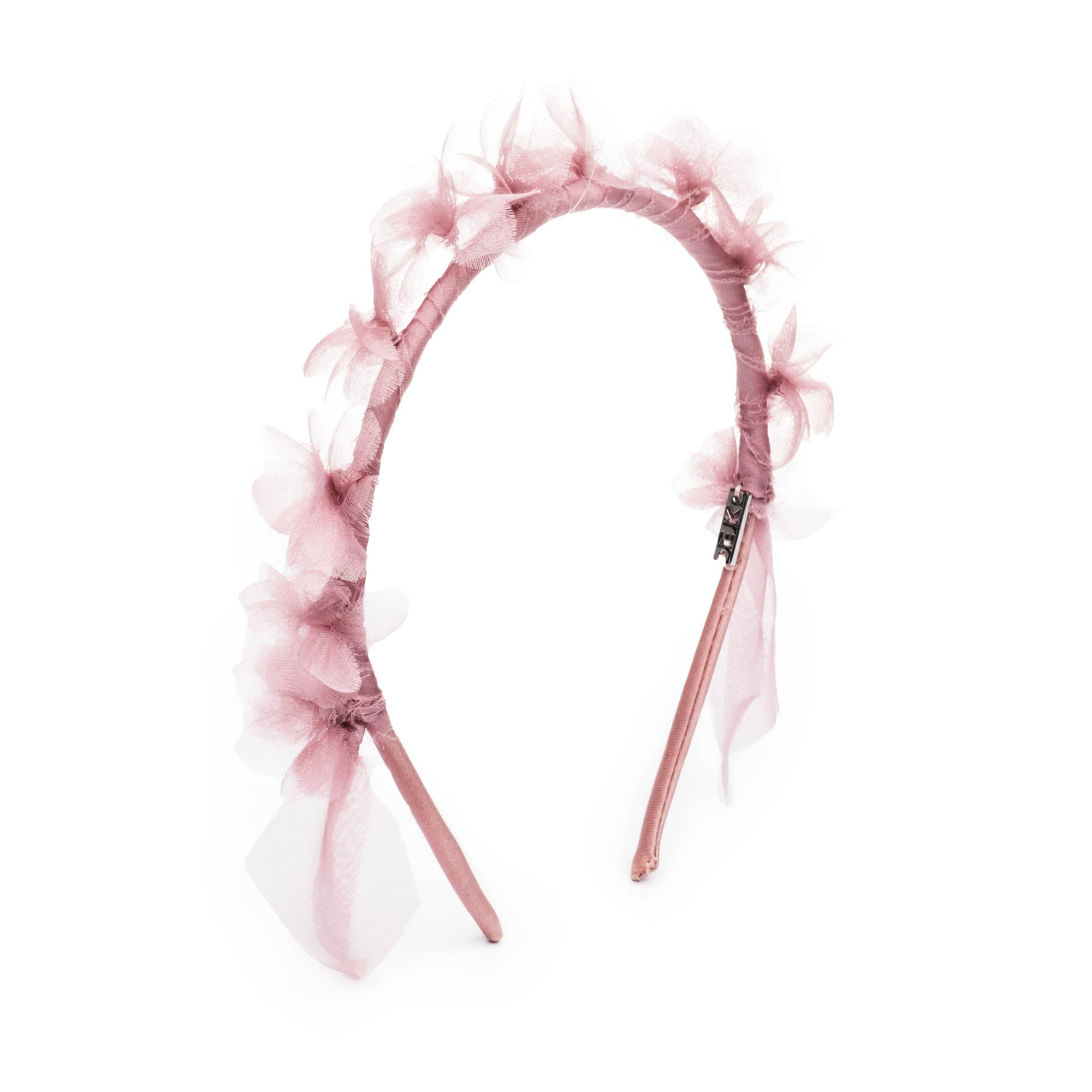 Aster Silk Flower Headband for Women - Elegant Floral Hair Accessory for Weddings, Parties & Boho Fashion