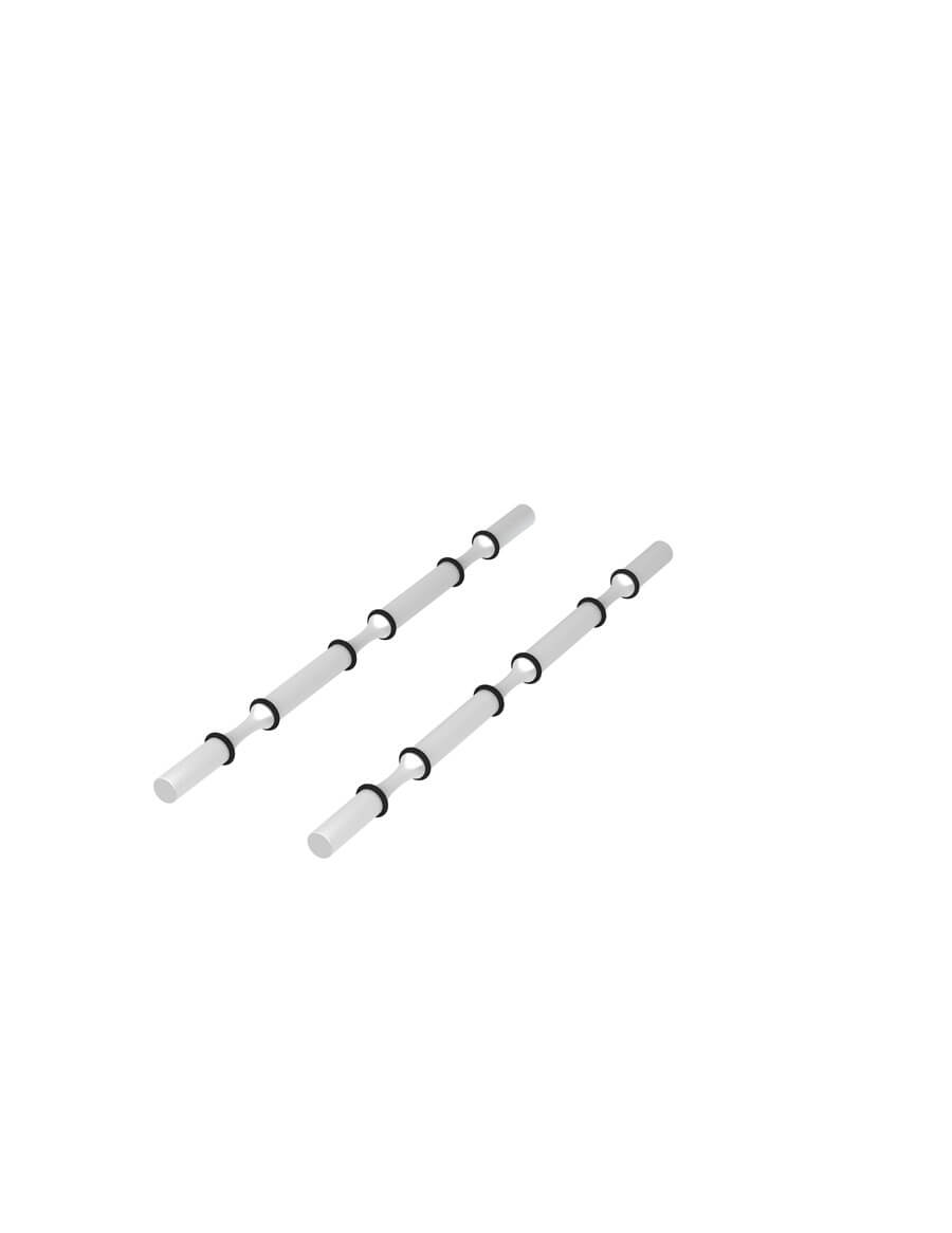 3-Bottle Wine Peg Holder - Wall Mounted Wine Rack for Kitchen, Bar & Dining Room - Space Saving Wine Storage Solution for Home & Restaurants