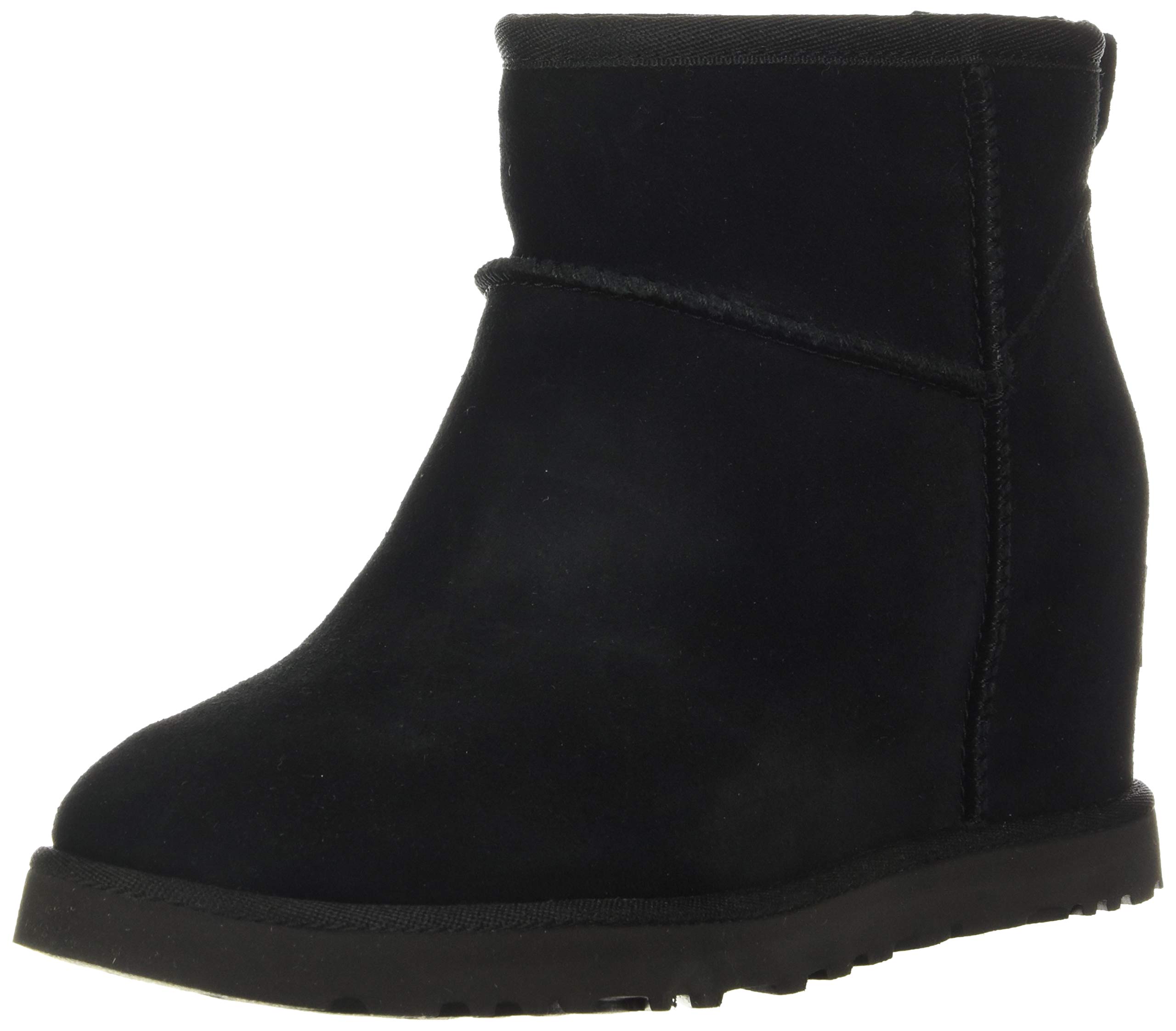 UGG Women's Classic Femme Mini Boot - Genuine Sheepskin Winter Boots for Women, Cozy & Comfortable Ankle Booties - Perfect for Cold Weather, Snow Days & Casual Outfits