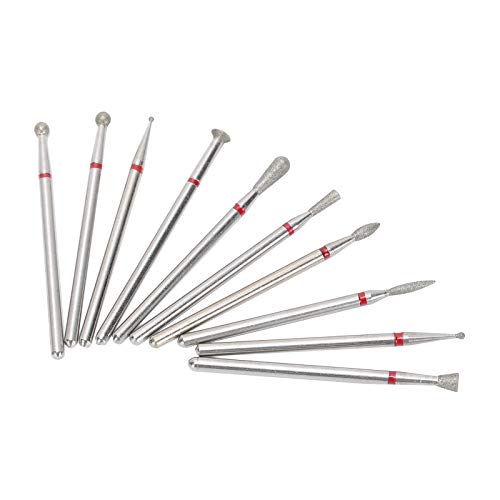 Professional Nail Drill Bits Set - Manicure & Pedicure Tools with Interchangeable Grinder Burrs for Acrylic Nail Removal, Filing & Shaping - Perfect for Home Salon, Nail Art & DIY Nail Care