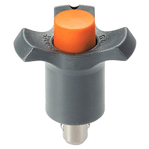 Halder 22360.0032 Self-Locking Ball Locking Bolts with Clamping Length Compensation - Grey | Ideal for Machinery, Automotive & Industrial Applications