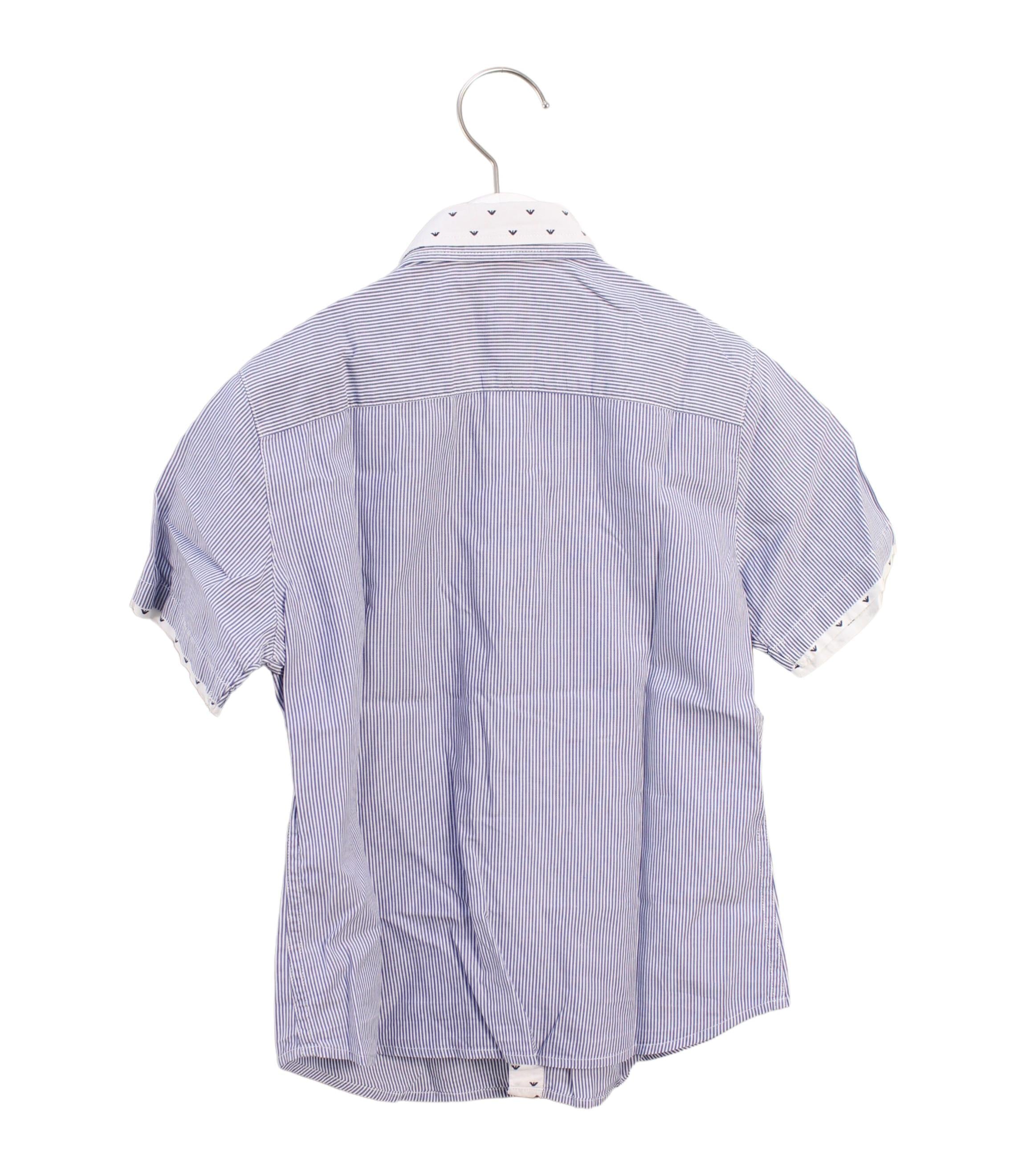 Armani Kids Girls Short Sleeve Shirt 10208790 - Stylish Cotton Top for School, Playdates & Special Occasions