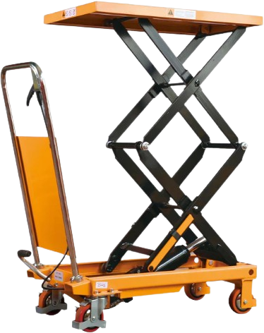 Apollolift A 2007 Heavy Duty Double Scissor Lift Table - 770 lbs Capacity, 51.2