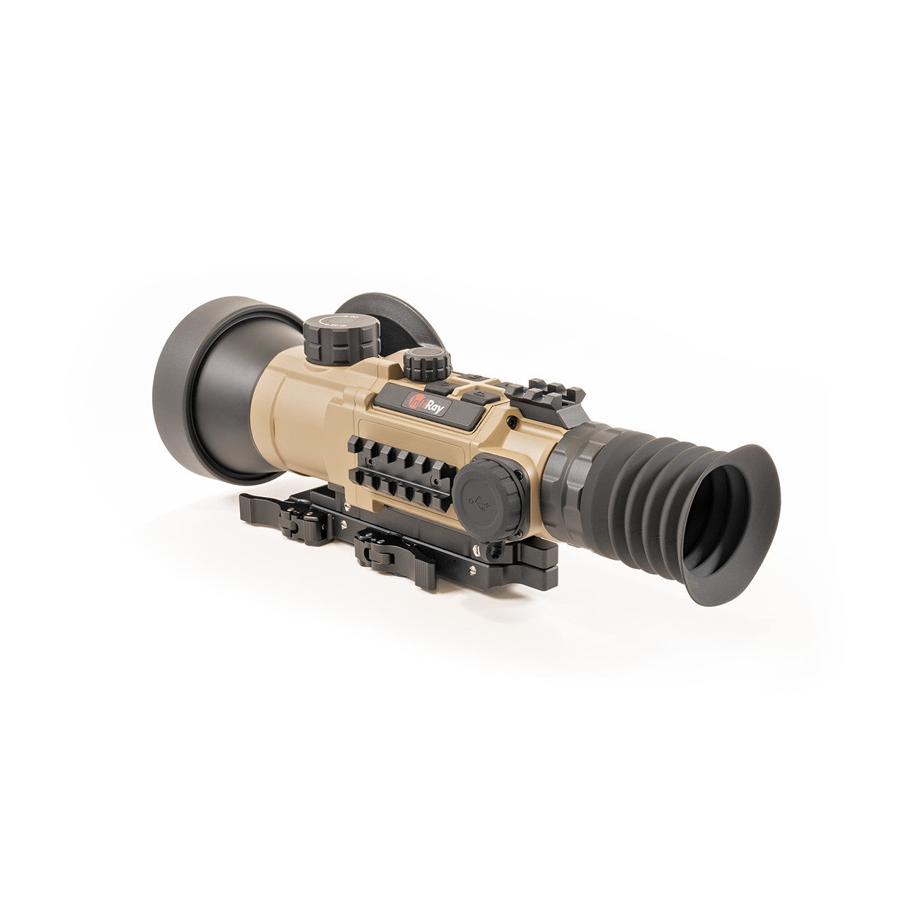 iRay Rico Hybrid 640 4X 75mm Thermal Imaging Monocular - WiFi & Bluetooth Compatible for Hunting, Surveillance & Outdoor Adventures