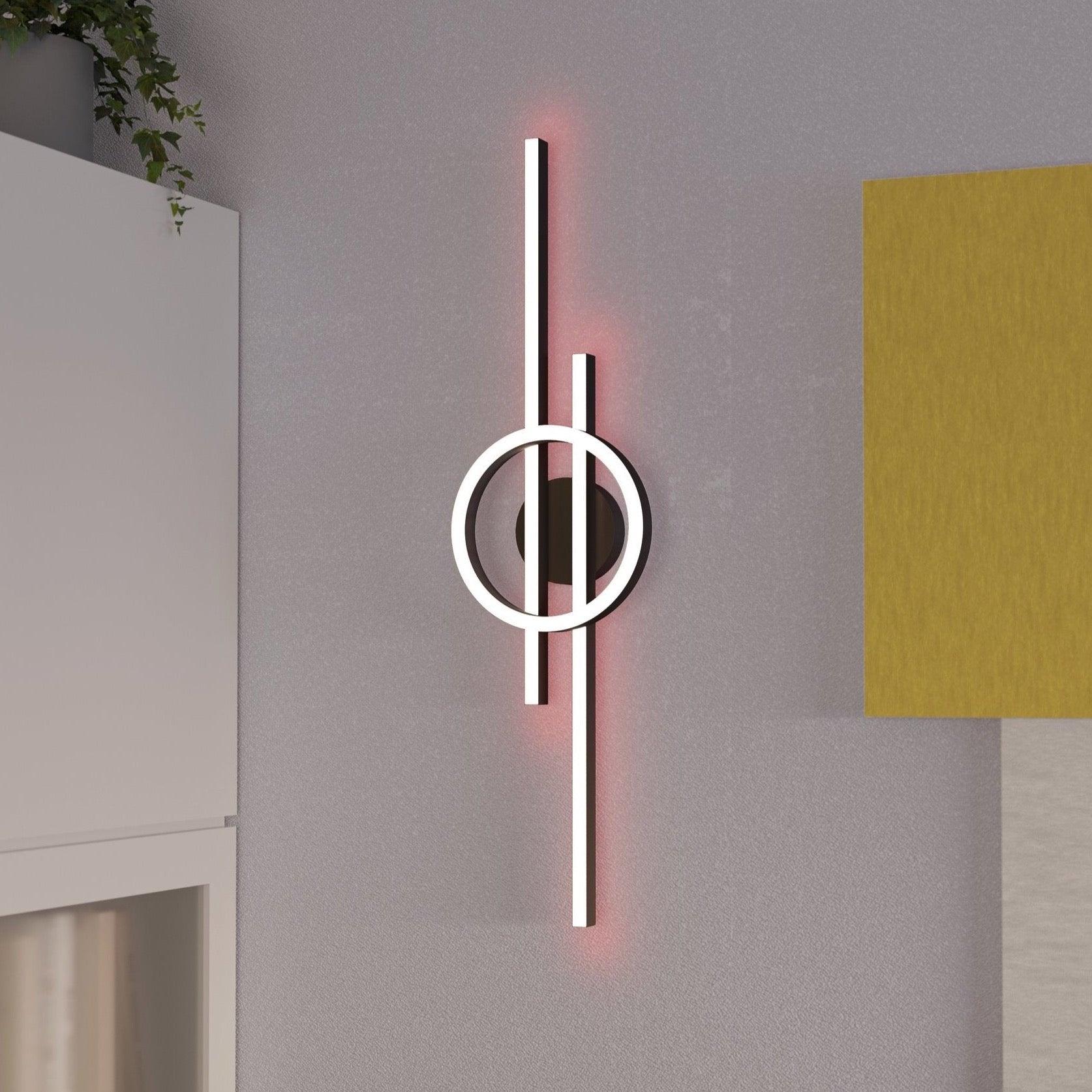 Eglo Amandolo Black LED Flush Mount Ceiling Light Fixture - Modern Dimmable Lighting for Bedroom, Kitchen, Hallway & Living Room