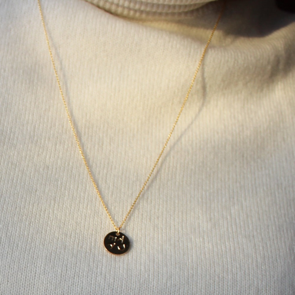 Personalized Family Monogram Pendant Necklace - 14K Yellow Gold Filled Custom Jewelry Gift for Mom, Wife, Daughter - Perfect for Anniversaries, Birthdays & Special Occasions