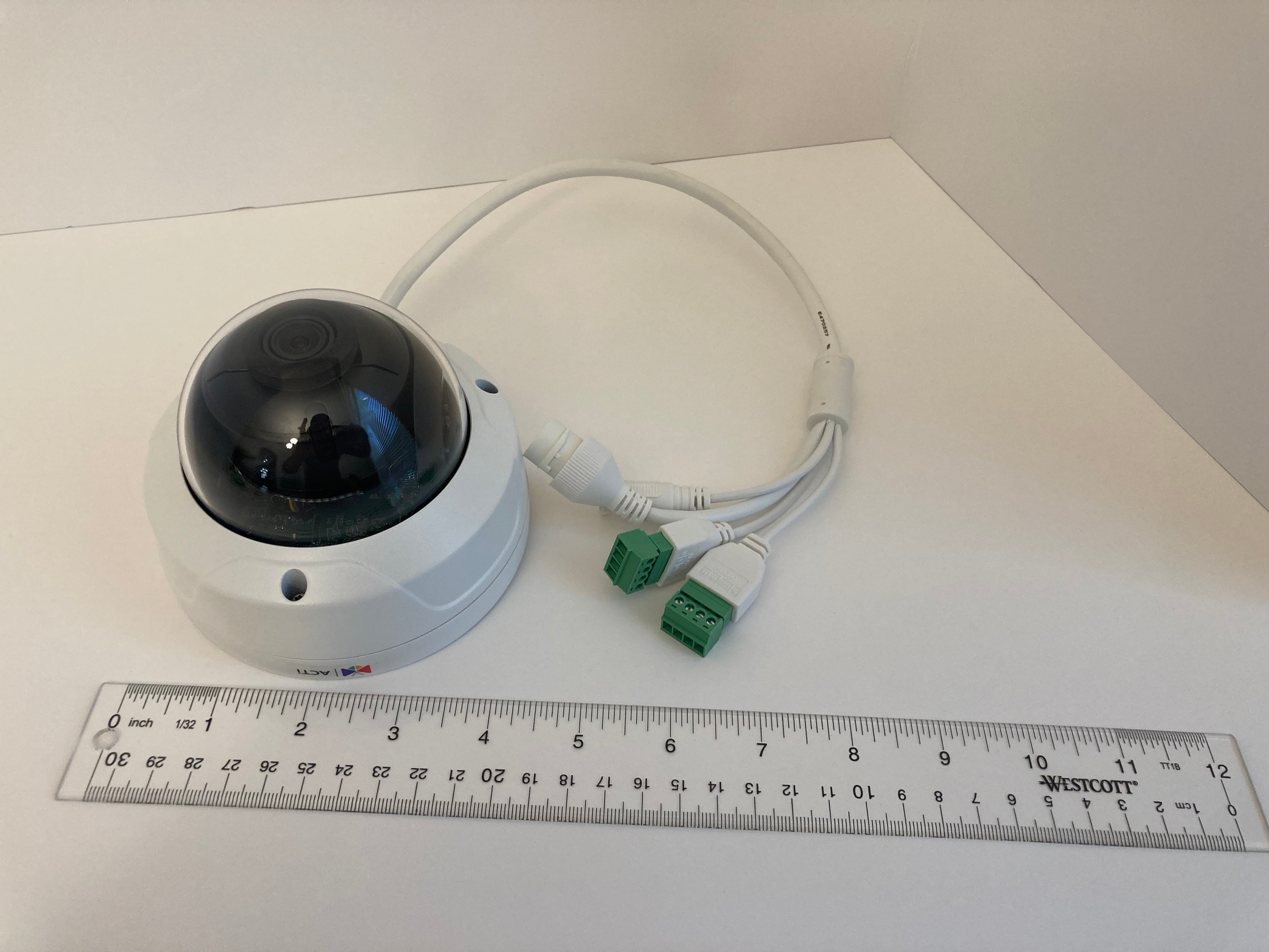 ACTi A71 4MP Outdoor IP Dome Security Camera - Weatherproof Surveillance for Home & Business Protection (Day/Night Vision, Remote Monitoring)