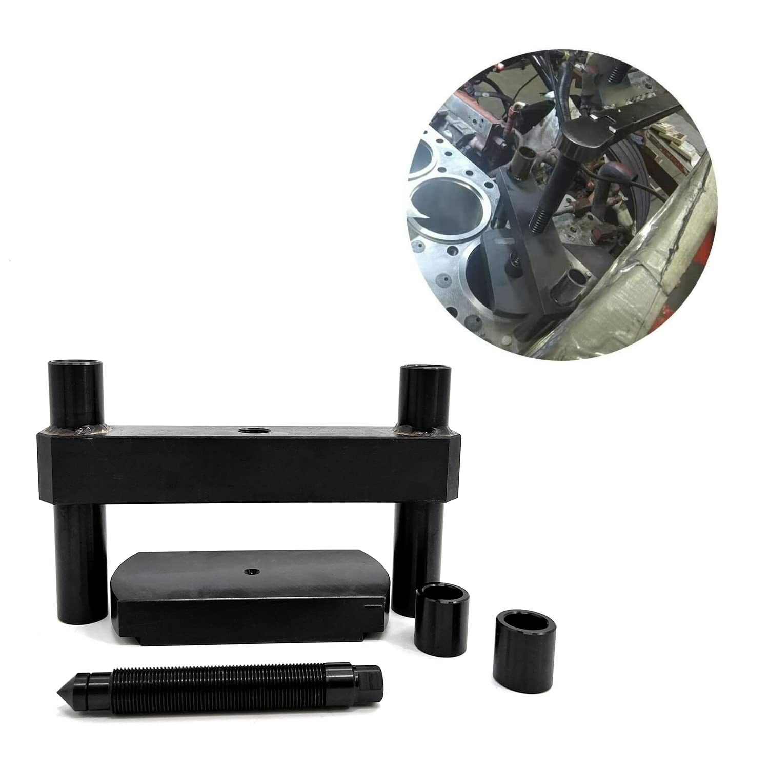 Heavy Duty Cummins ISX X15 Cylinder Liner Press Installer Tool - 3164606 Professional Diesel Engine Repair Kit for Truck & Equipment Maintenance