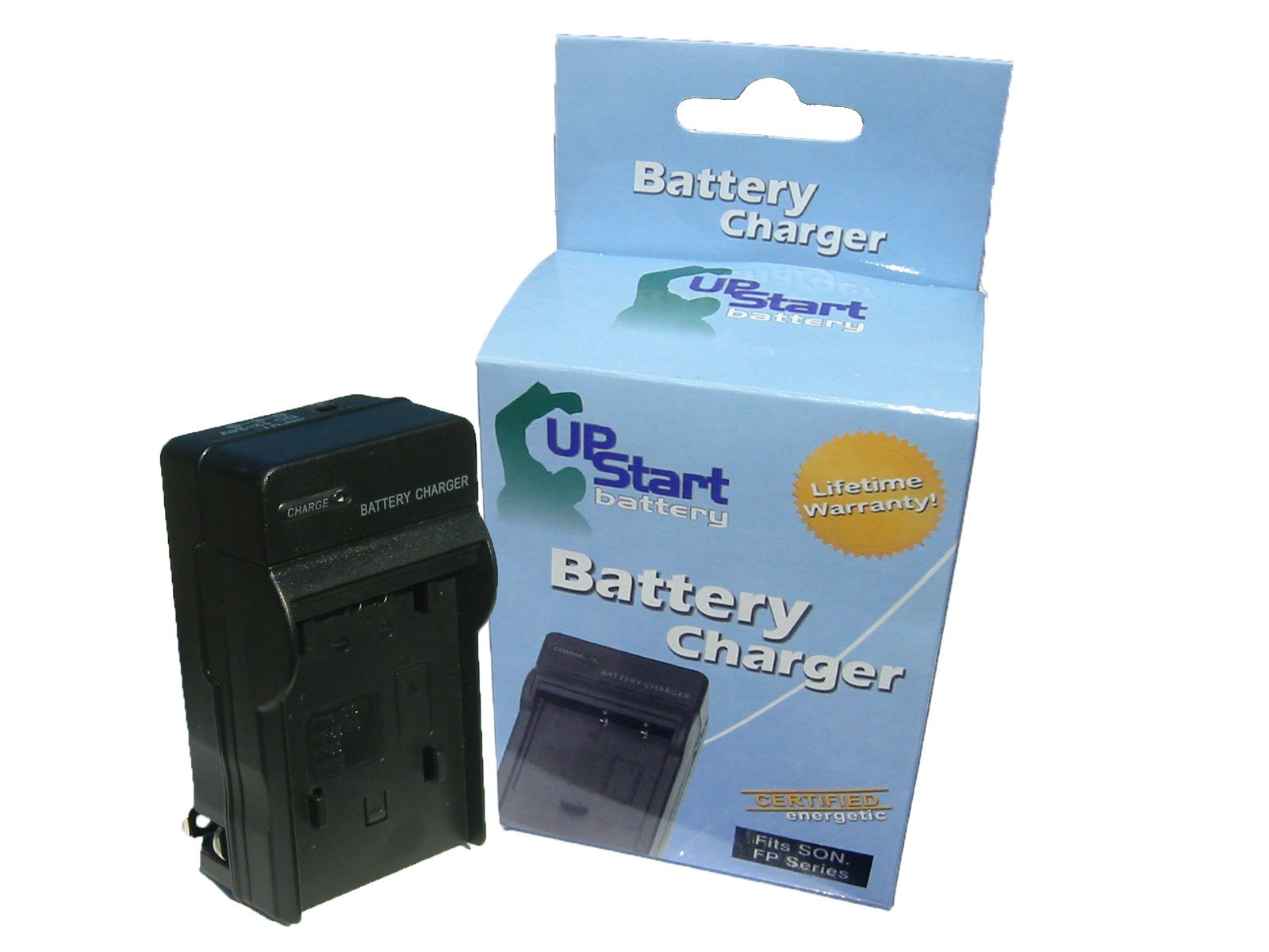 UpStart Battery DMW-BCK7 Replacement 2 Batteries + Charger Kit for Panasonic Lumix Digital Cameras - Perfect for Travel Photography & Vlogging