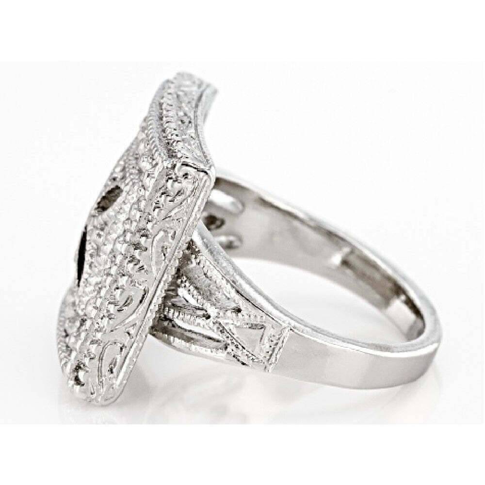 1928 Art Deco Vintage Square Ring for Women - Elegant Jewelry Gift for Party, Wedding & Special Occasions