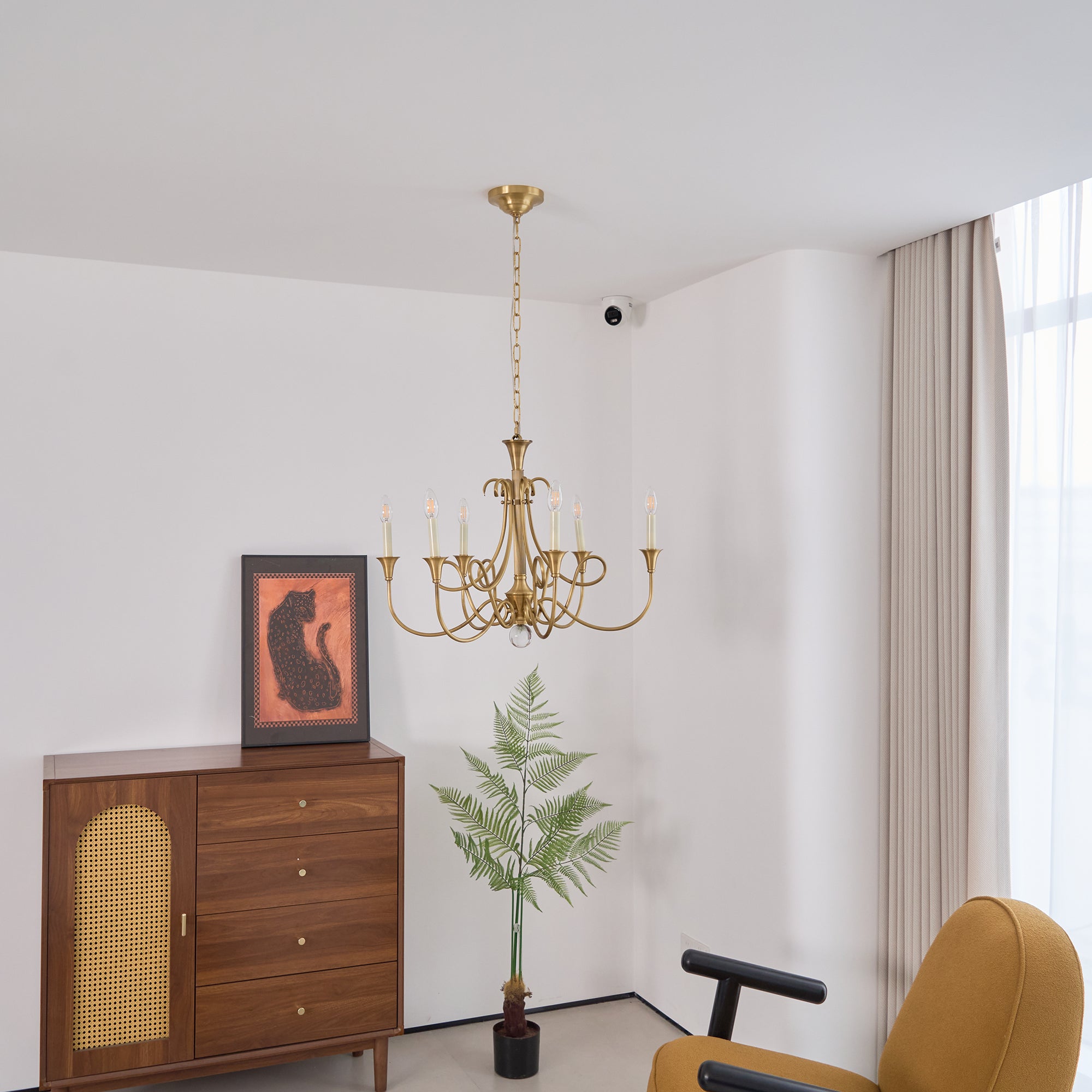 Elegant Double Twist Crystal Chandelier - Modern Ceiling Light Fixture for Dining Room, Bedroom & Living Room Decor | Perfect for Home, Wedding & Event Lighting