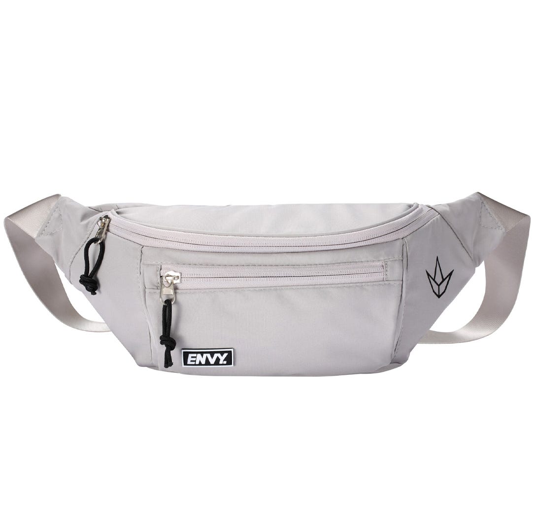 Stylish Envy Fanny Pack Bag - Waterproof Waist Pack for Travel, Hiking & Running - Hands-Free Crossbody Bum Bag for Men & Women