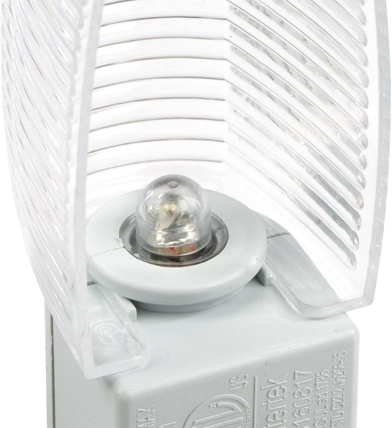 4-Pack Glass Block Night Lights with On/Off Switch - Perfect for Bedrooms & Hallways