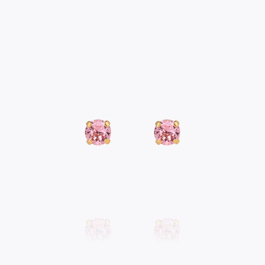 Mini Stud Earrings - Light Rose Gold | Dainty & Elegant Jewelry for Everyday Wear | Perfect for Gifts, Parties & Casual Outfits