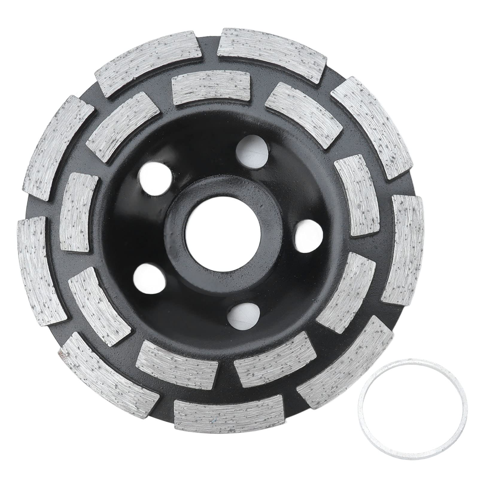 Diamond Grinder Disc - 7/8in Center Hole, 115mm Wet/Dry Cutting Wheel for Stone & Concrete | Efficient Clear Cutting | Perfect for DIY Projects, Tile Work & Masonry
