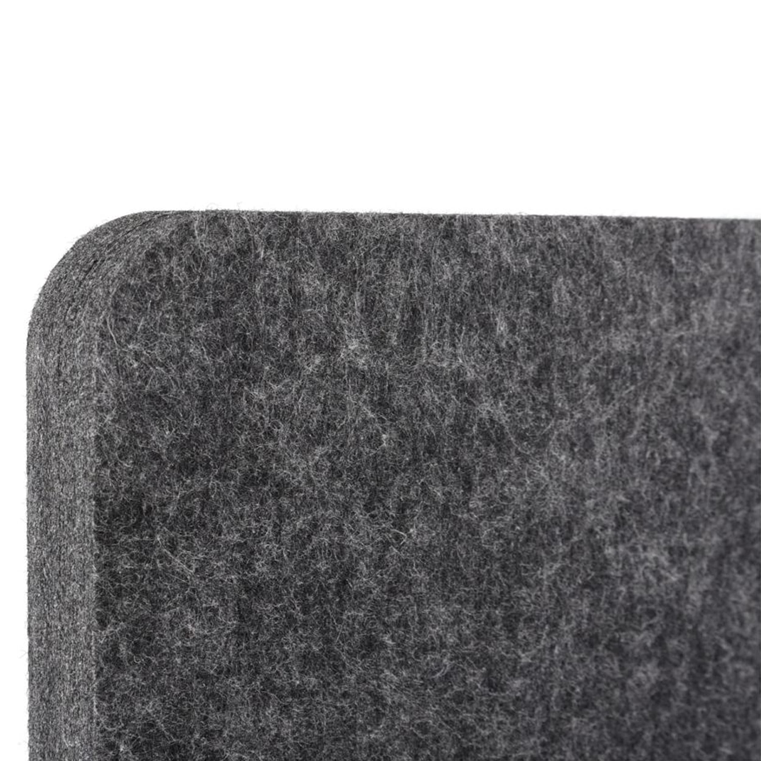 ReFocus Raw Freestanding Acoustic Desk Divider Privacy Panel - 23.6