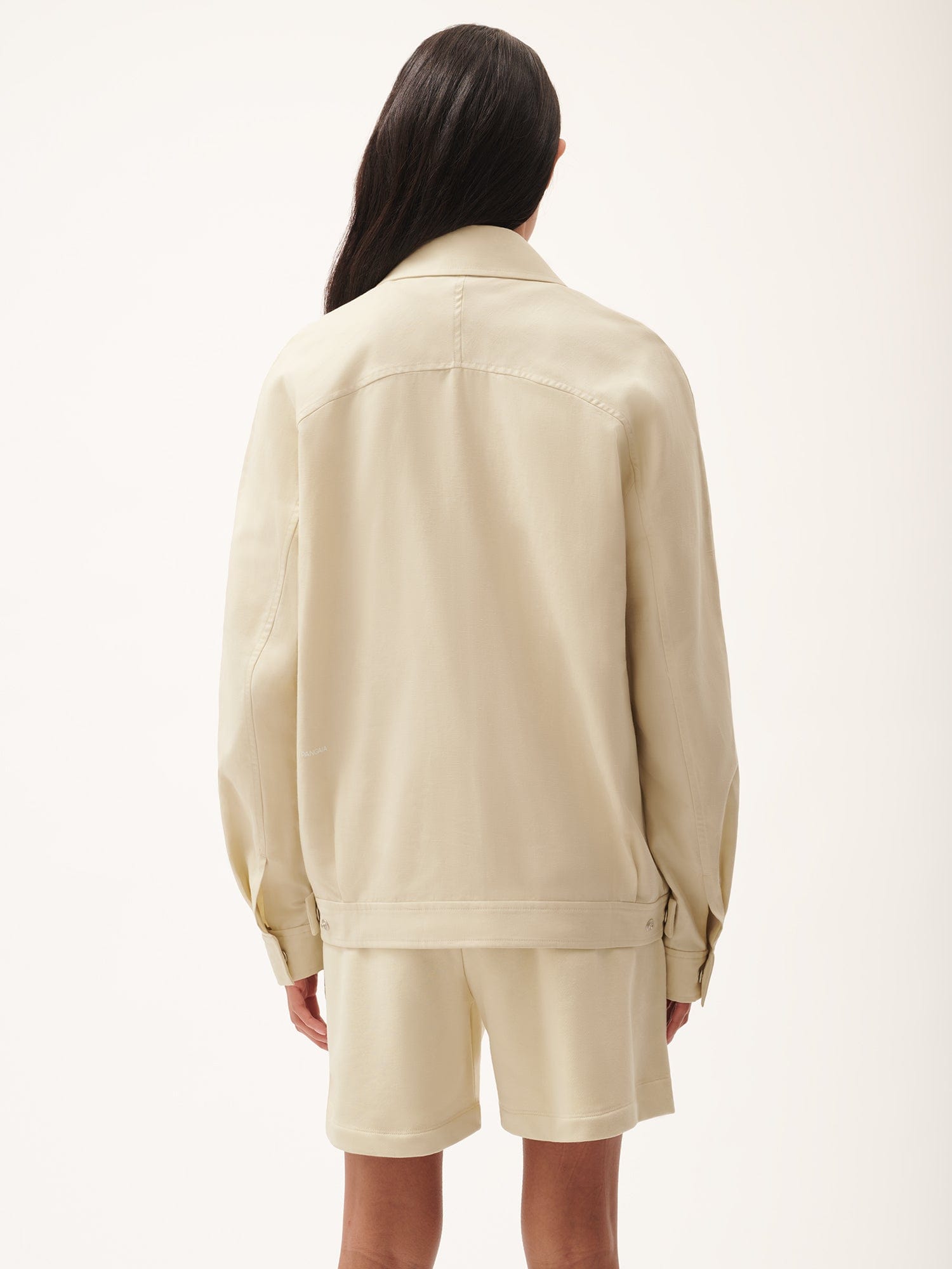 Women's DNA Cotton Linen Harrington Jacket - Travertine Beige | Lightweight Spring Fall Outerwear for Casual Outings & Travel