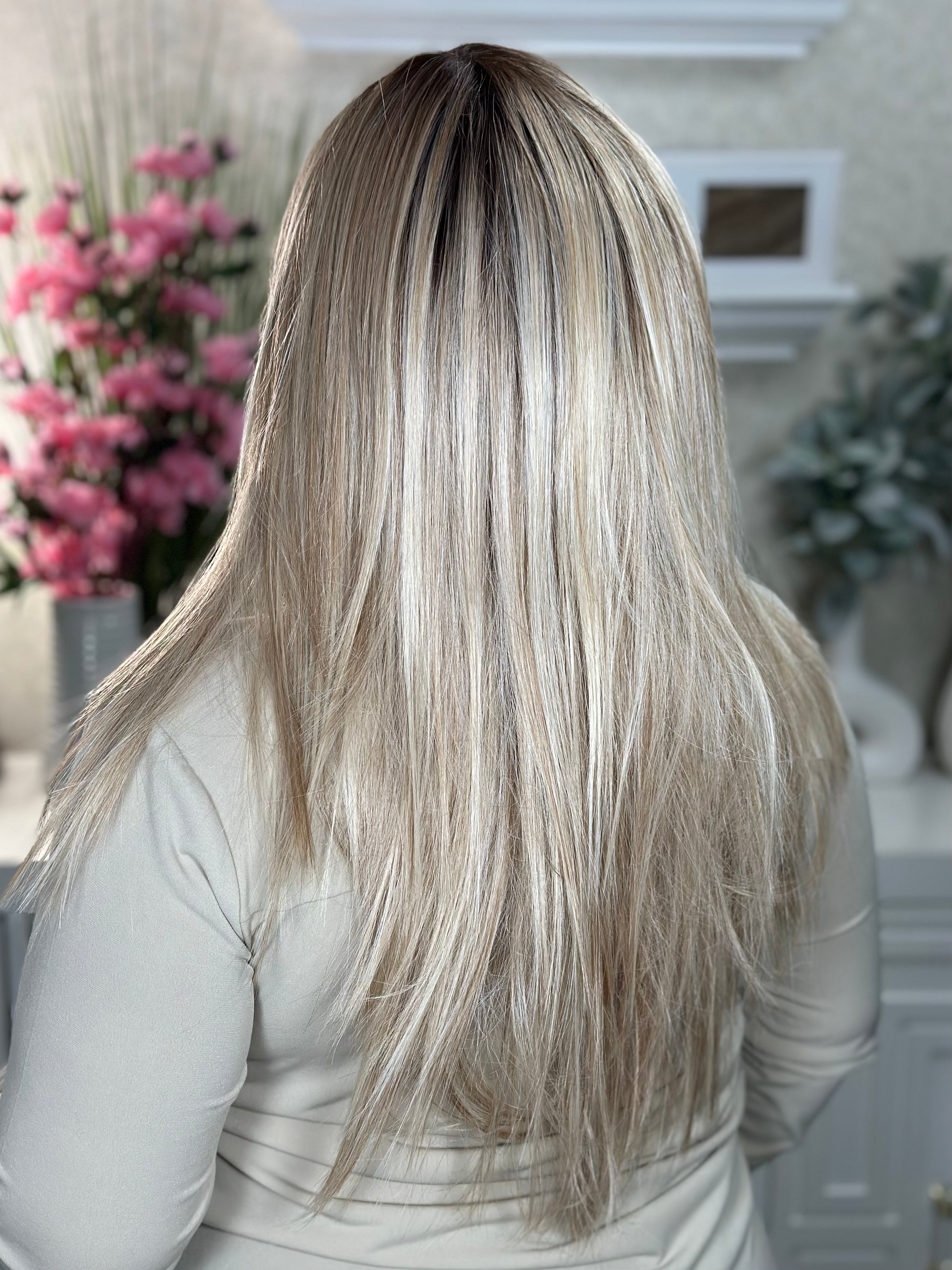 Sandy Blonde Hair Extensions for Runway Models - Clip-In Human Hair Extensions for Volume & Length - Perfect for Fashion Shows, Photo Shoots & Special Events