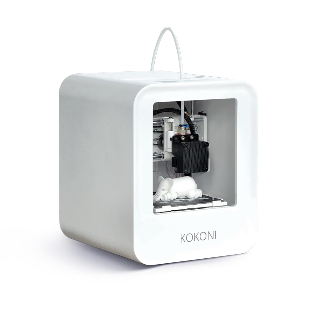 Mini Small EC1 3D Printer - Fully Assembled Auto-Leveling High Precision Wireless 3D Printer for Kids & Beginners | PLA Filament Compatible | Perfect for Home, School & Hobby Projects | 24/7 Customer Support
