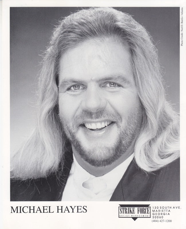 Vintage 1990s Strikeforce Wrestling Michael Hayes Promo Collectible - Rare Wrestling Memorabilia for Fans & Collectors (Perfect for Display, Wrestling Theme Parties & Nostalgic Gift Giving)