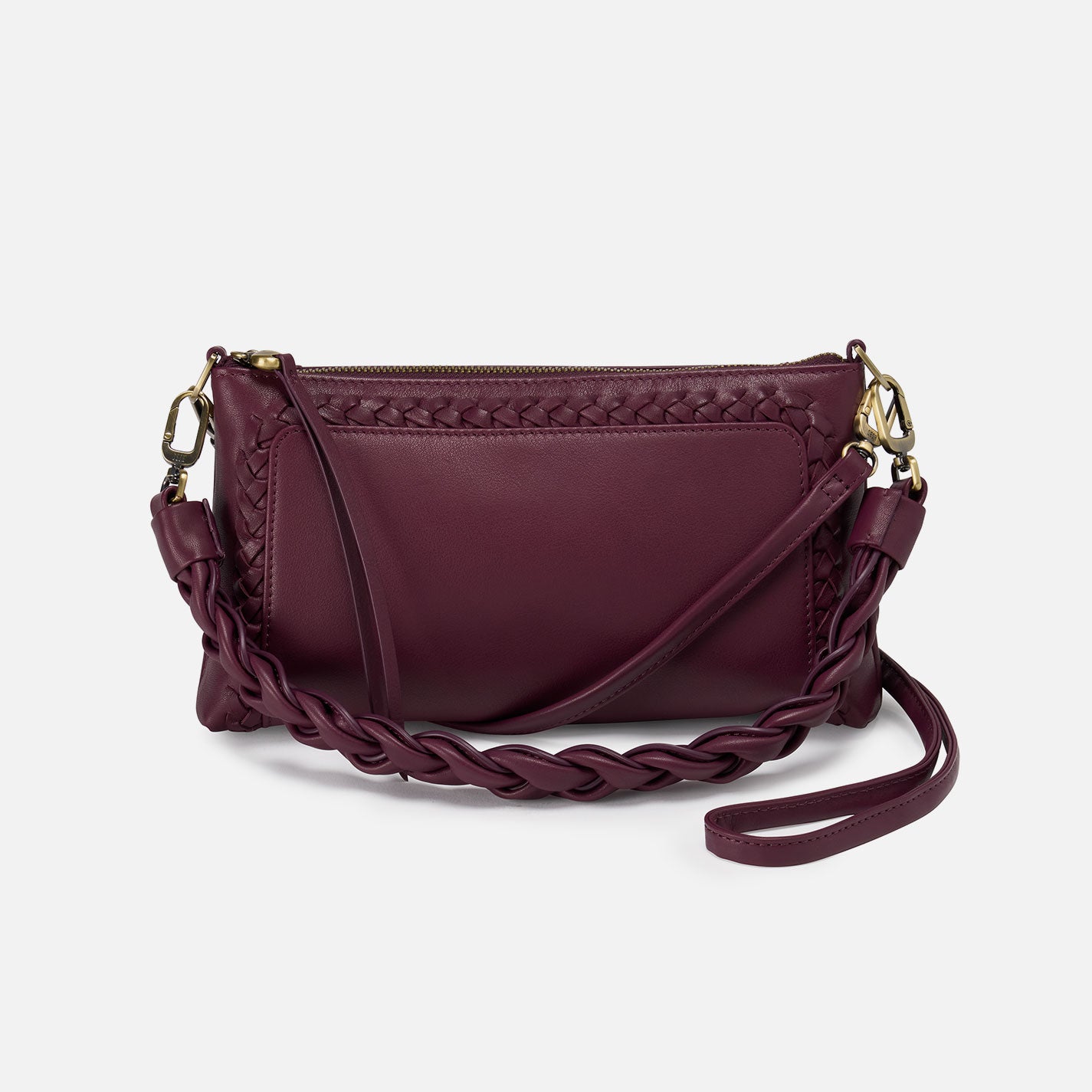Darcy Crossbody Bag in Smooth Leather - Cordovan Color | Stylish & Durable Women's Handbag for Work, Travel & Everyday Use