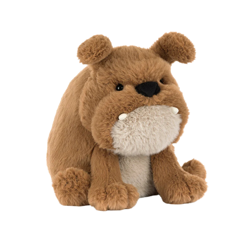 Jellycat Derreck Dog Plush Toy - Soft & Cuddly Stuffed Animal for Kids & Adults | Perfect for Gifts, Nursery Decor, and Comfort