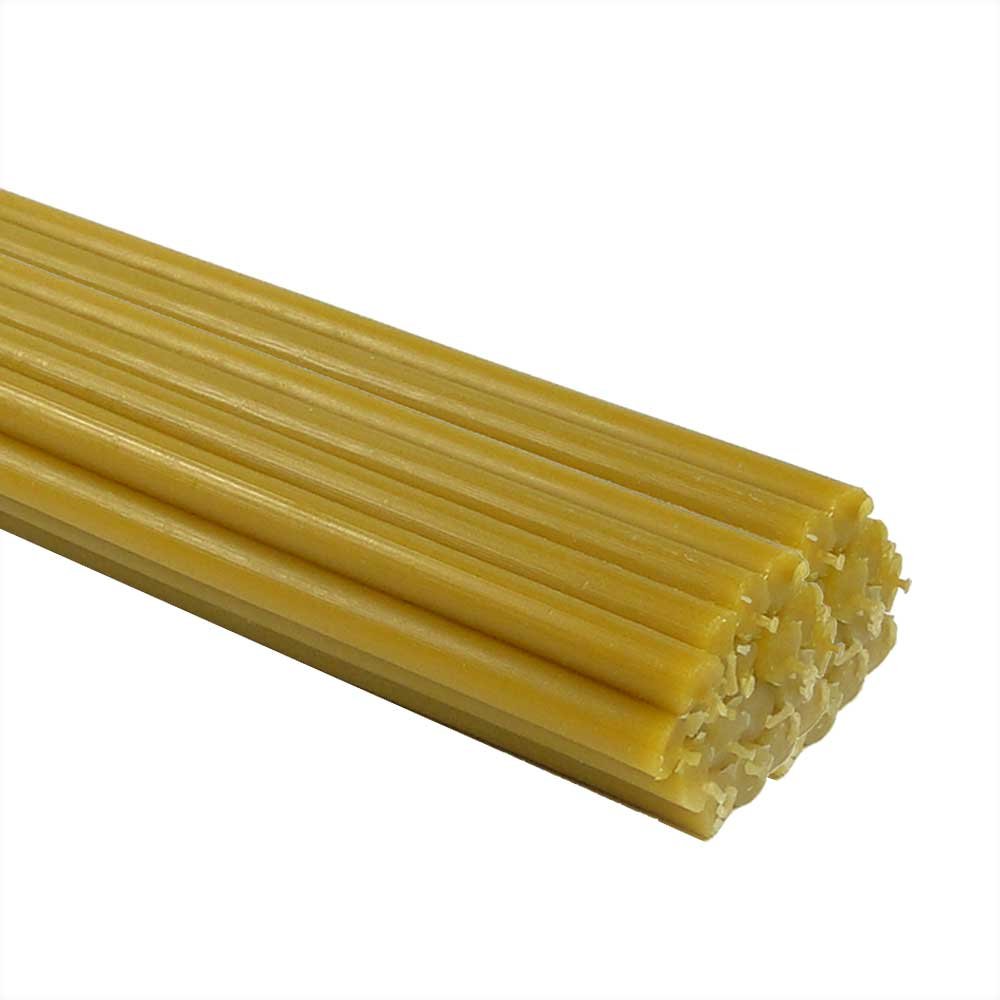 Premium 3.9kg (200 pcs) Natural Beeswax Candles - Soot-Free, Drip-Free, 29cm Length for Home, Church & Wedding Decorations - Long-Lasting Aromatherapy Candles for Relaxation & Meditation