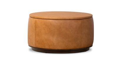Herve Storage Ottoman - Foldable Footrest Stool with Hidden Storage Compartment, Perfect for Living Room, Bedroom & Nursery - Multi-Functional Furniture for Extra Seating & Organization
