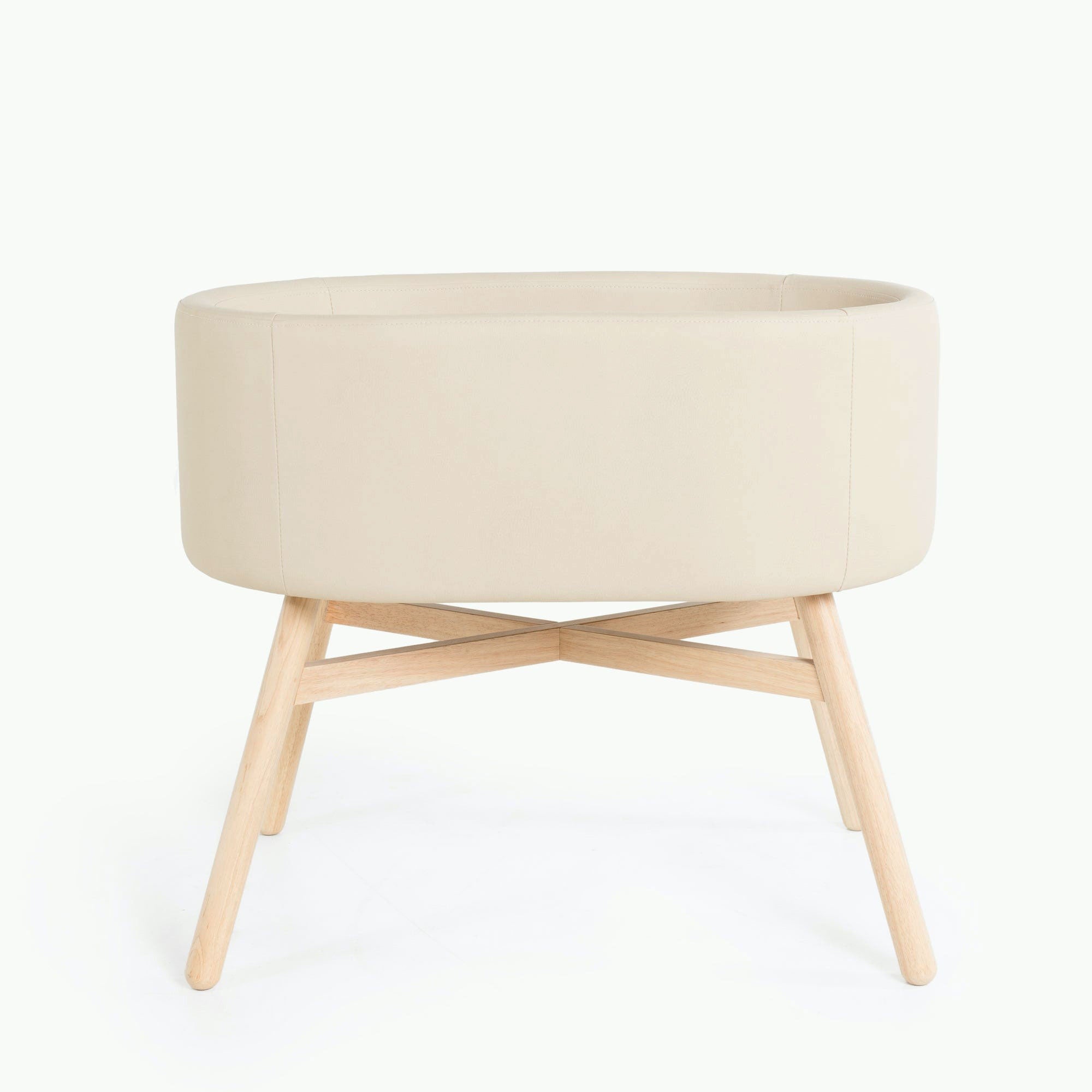Babyletto x GATHRE Capsule Bassinet - Portable Baby Crib for Newborns | Lightweight & Stylish Nursery Essential | Perfect for Bedroom, Travel & Co-Sleeping