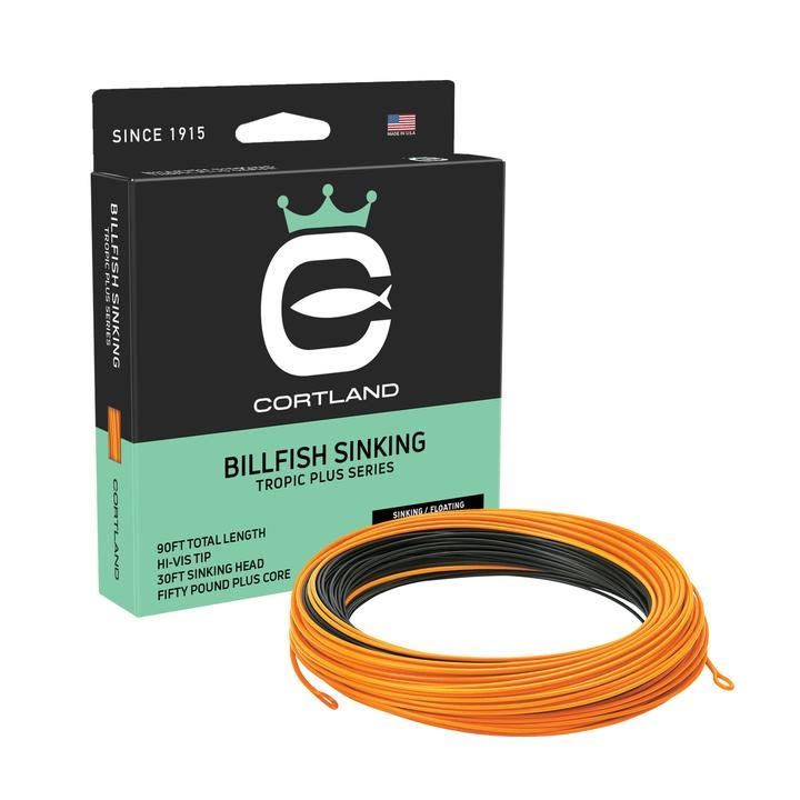 Cortland Billfish Saltwater Fly Fishing Line - Premium Saltwater Taper for Offshore Fly Fishing - Ideal for Tarpon, Sailfish, and Marlin Fishing Adventures