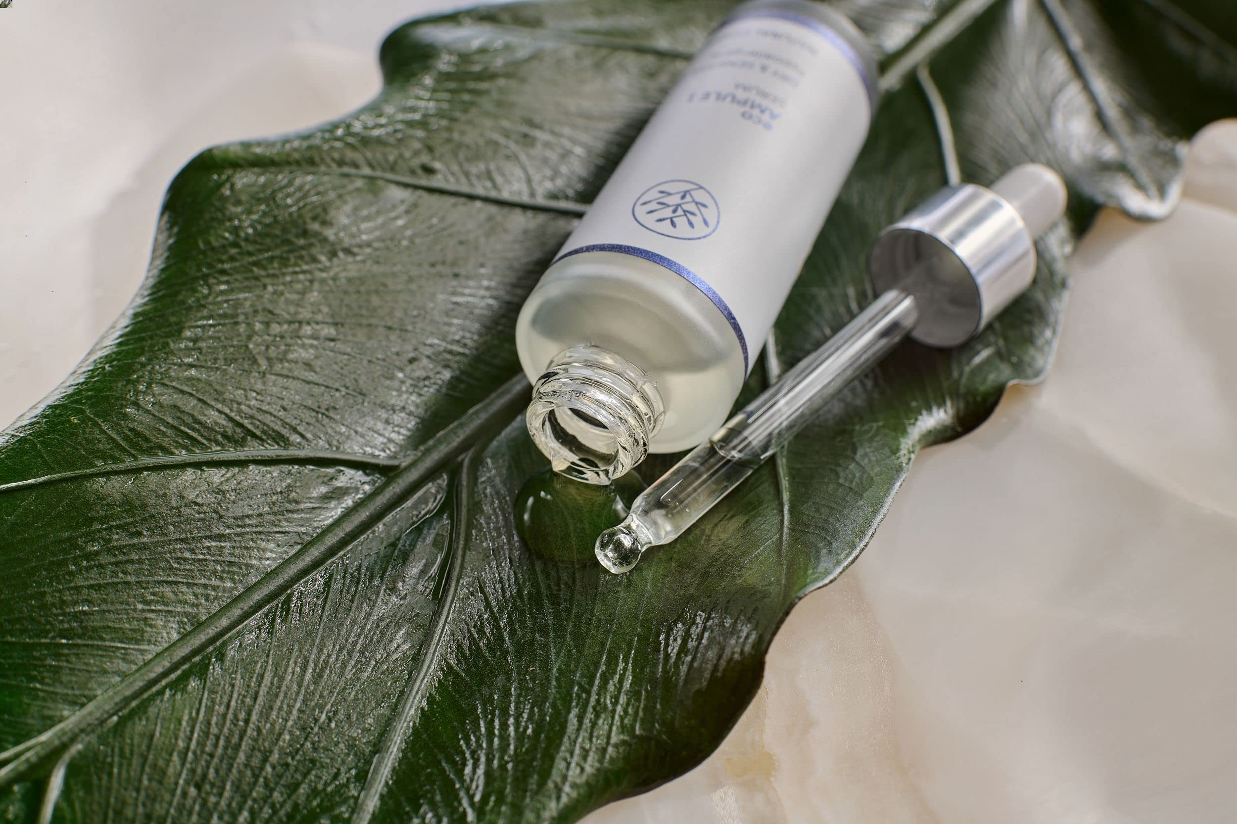 Naturativ Eco Ampule 1 Serum for Dry & Sensitive Skin - 30ml Hydrating Facial Treatment | Perfect for Night Routine & Skin Repair