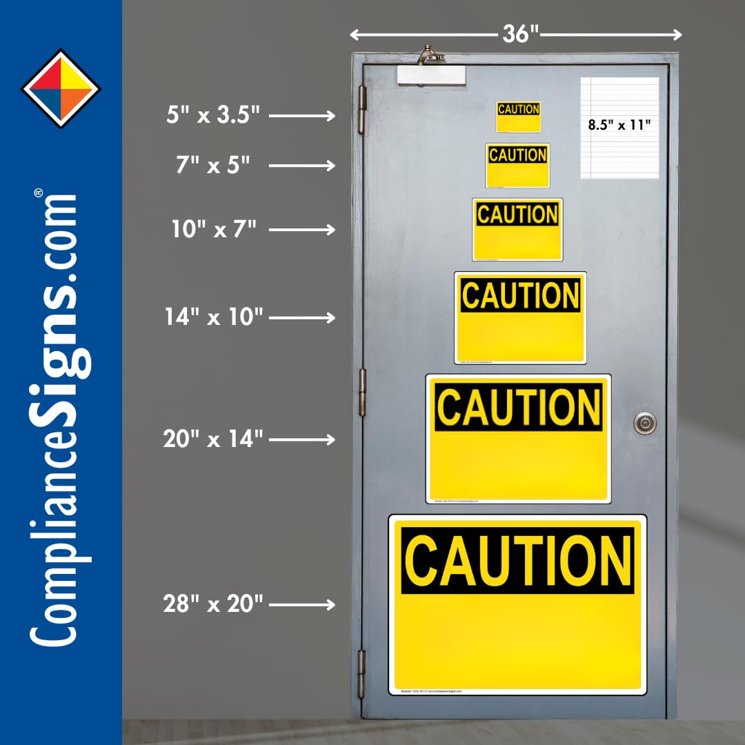 5-Pack 8x2 Inch Vinyl Pipe Label Decals - Gas (Black Legend on Yellow Background) for Hazmat Pipe Markers | OSHA Compliant Pipe Identification | Industrial Safety, Warehouse & Construction Use
