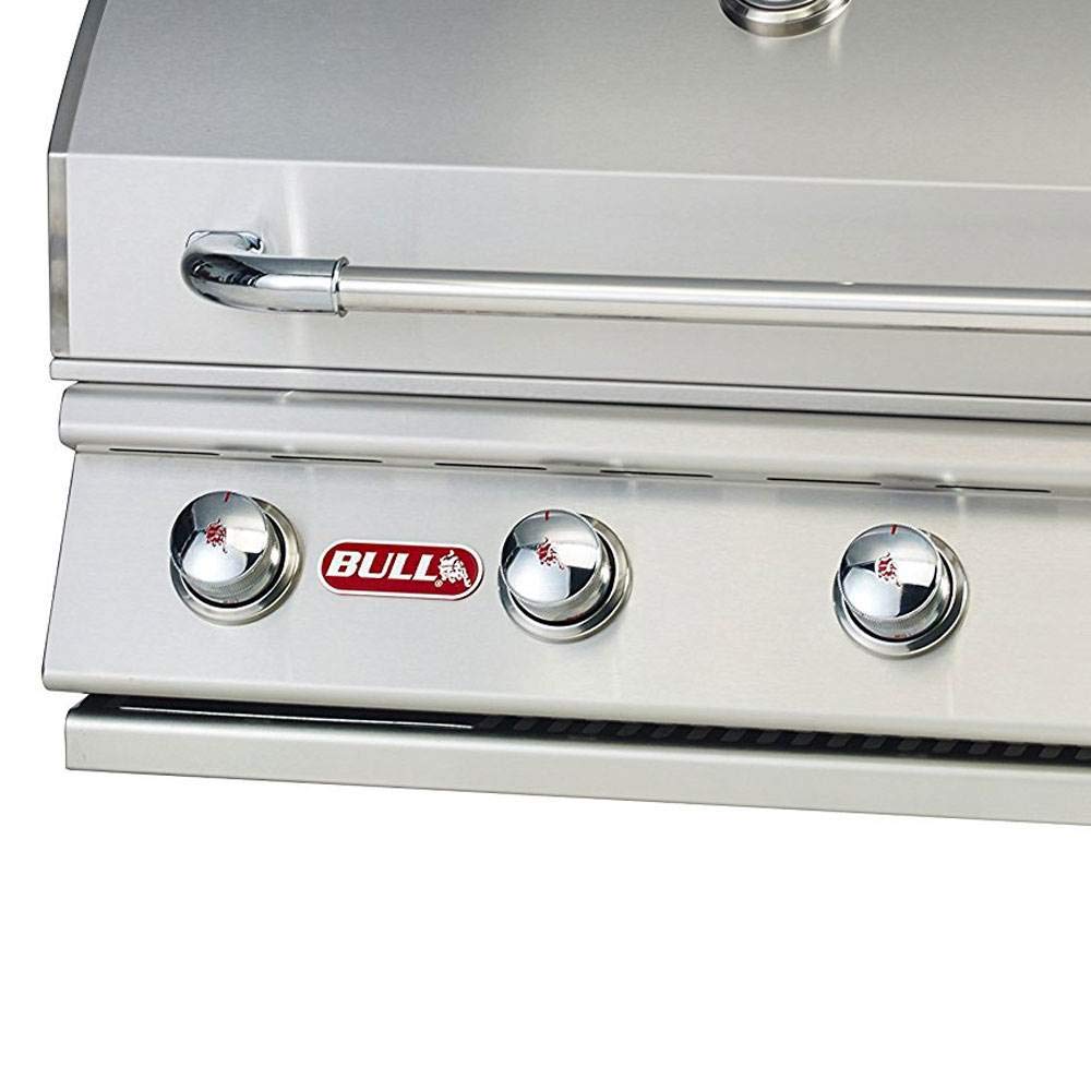 Bull Outlaw 30-Inch Built-In Propane Gas Grill (BG-26038) - Perfect for Outdoor Kitchen, Backyard BBQ, and Patio Entertaining